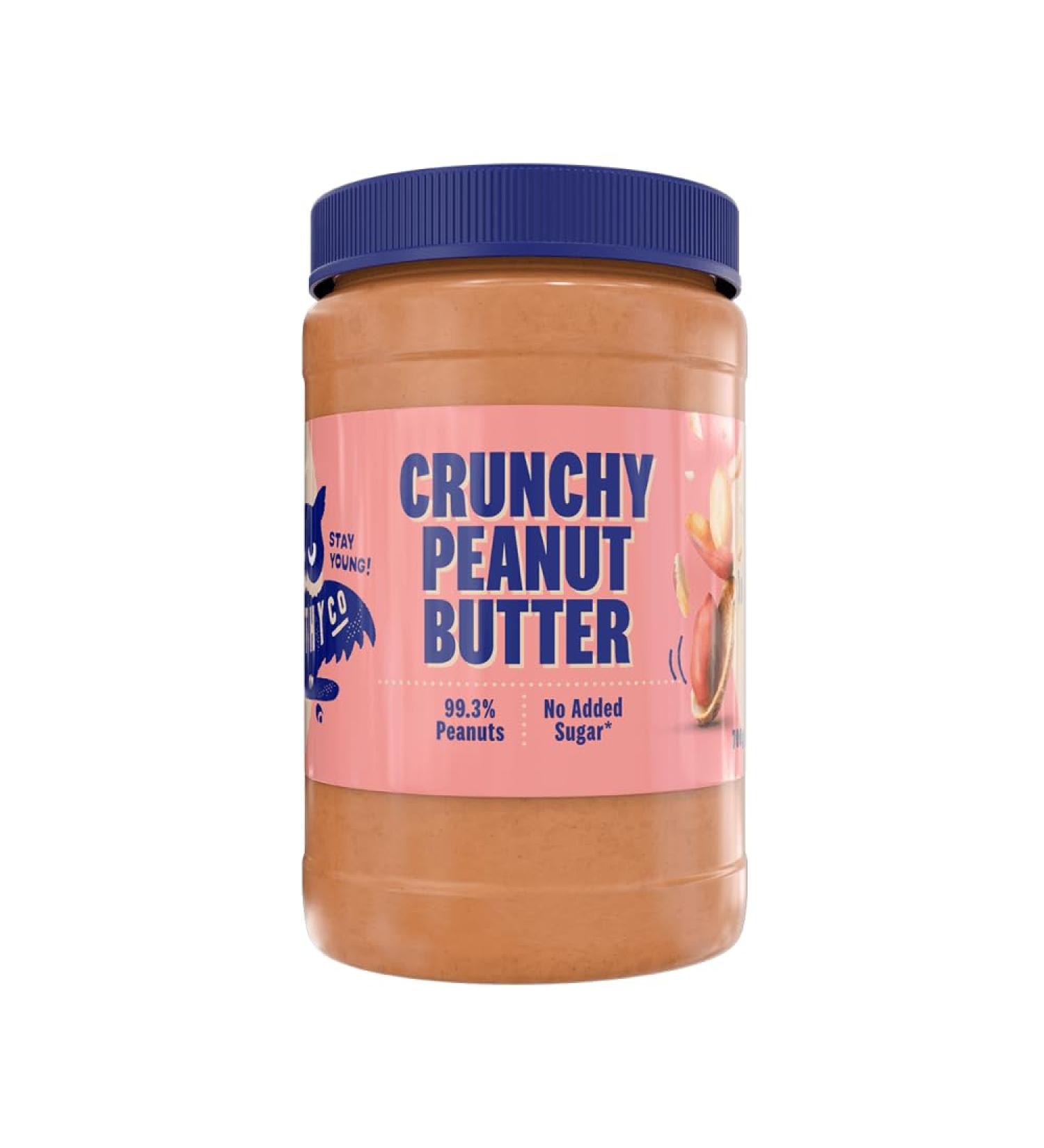 HealthyCo Proteinella White (700g) Croustillant - Aliments fonctionnels - Beurre de noix Croustillant 700 g (Lot de 1)