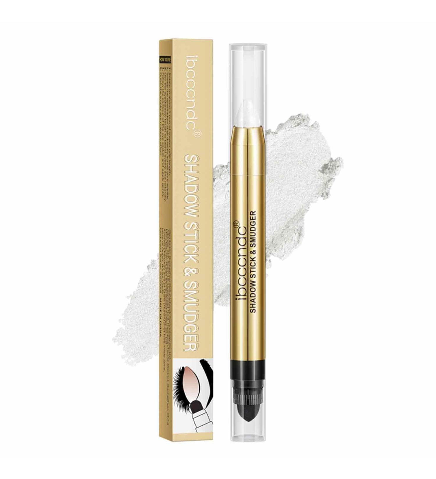 Highlighter Eye Shadow Stick 2-end Natural Waterproof Eyeshadow Stick - Long Lasting Shimmer Cream Eyeshadow Pencil Crayon for Favor Frifer 1# - Buy Online on GoSupps.com