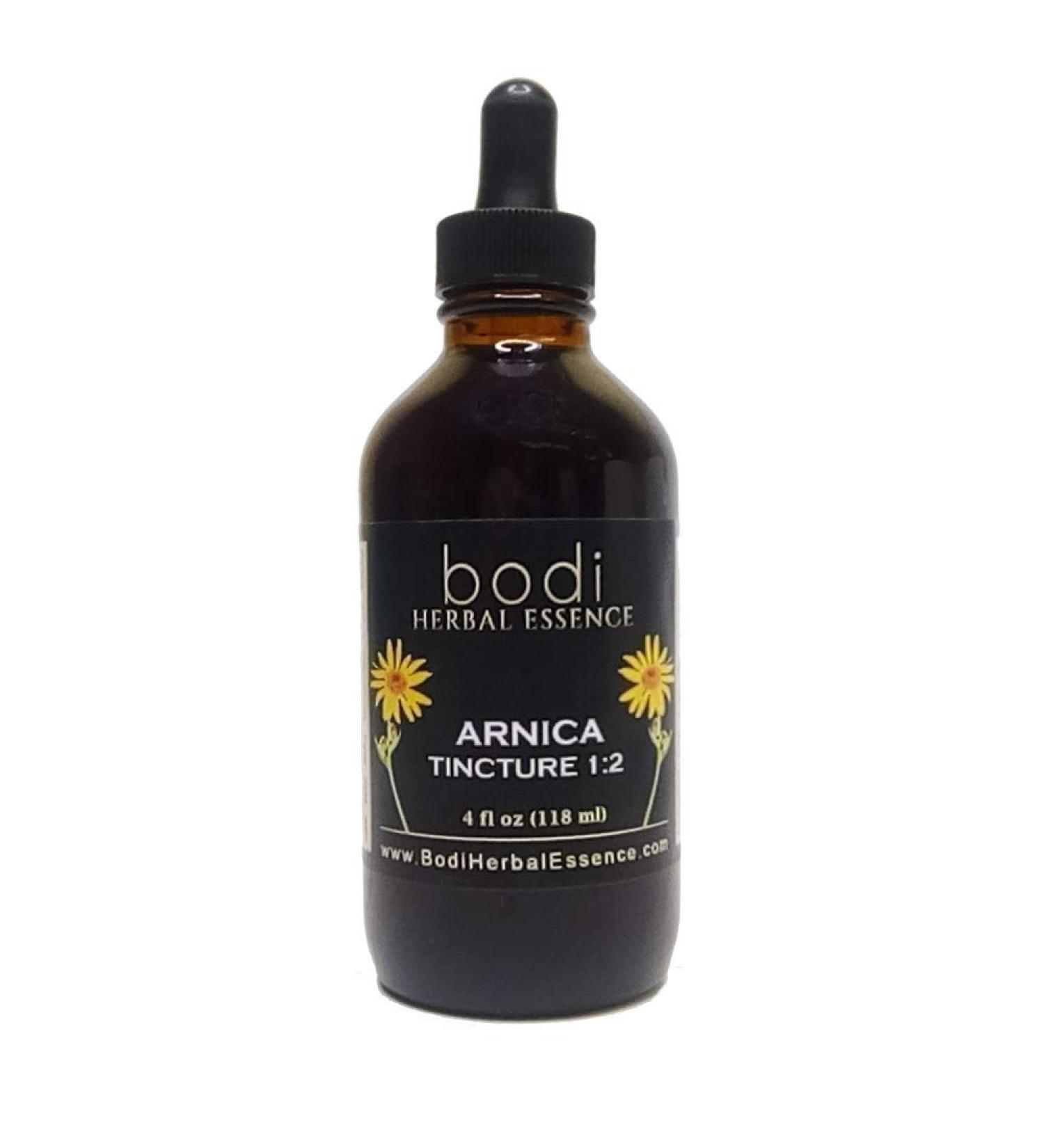 ARNICA Flower Tincture 1:2 - Highest Concentration Skin Healer 4 oz | Shop Internationally - Buy Online on GoSupps.com