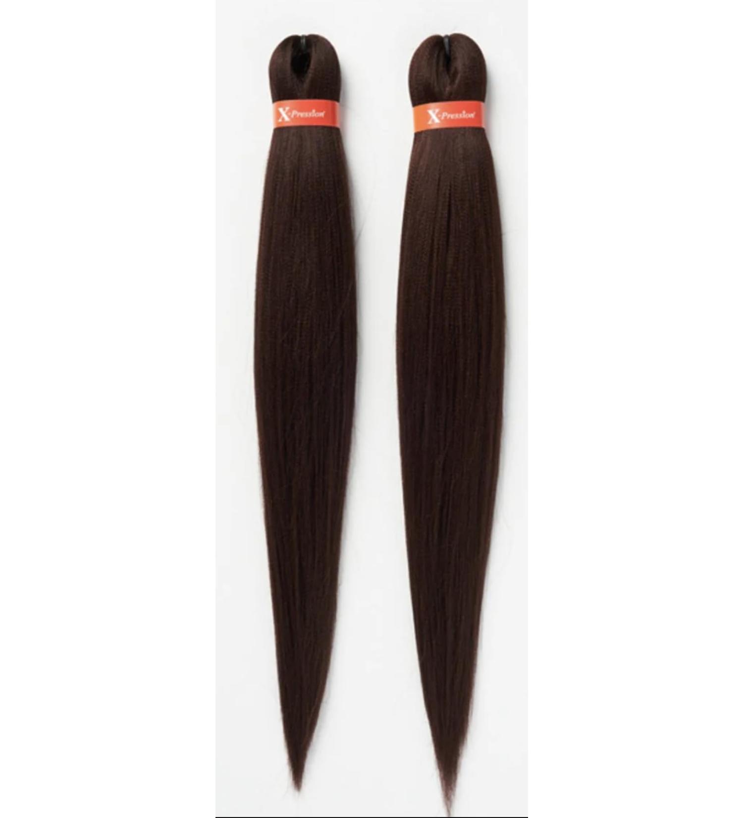 X PRESSION 2X 46'' PRE STRETCHED ULTRA BRAID COLOUR 33