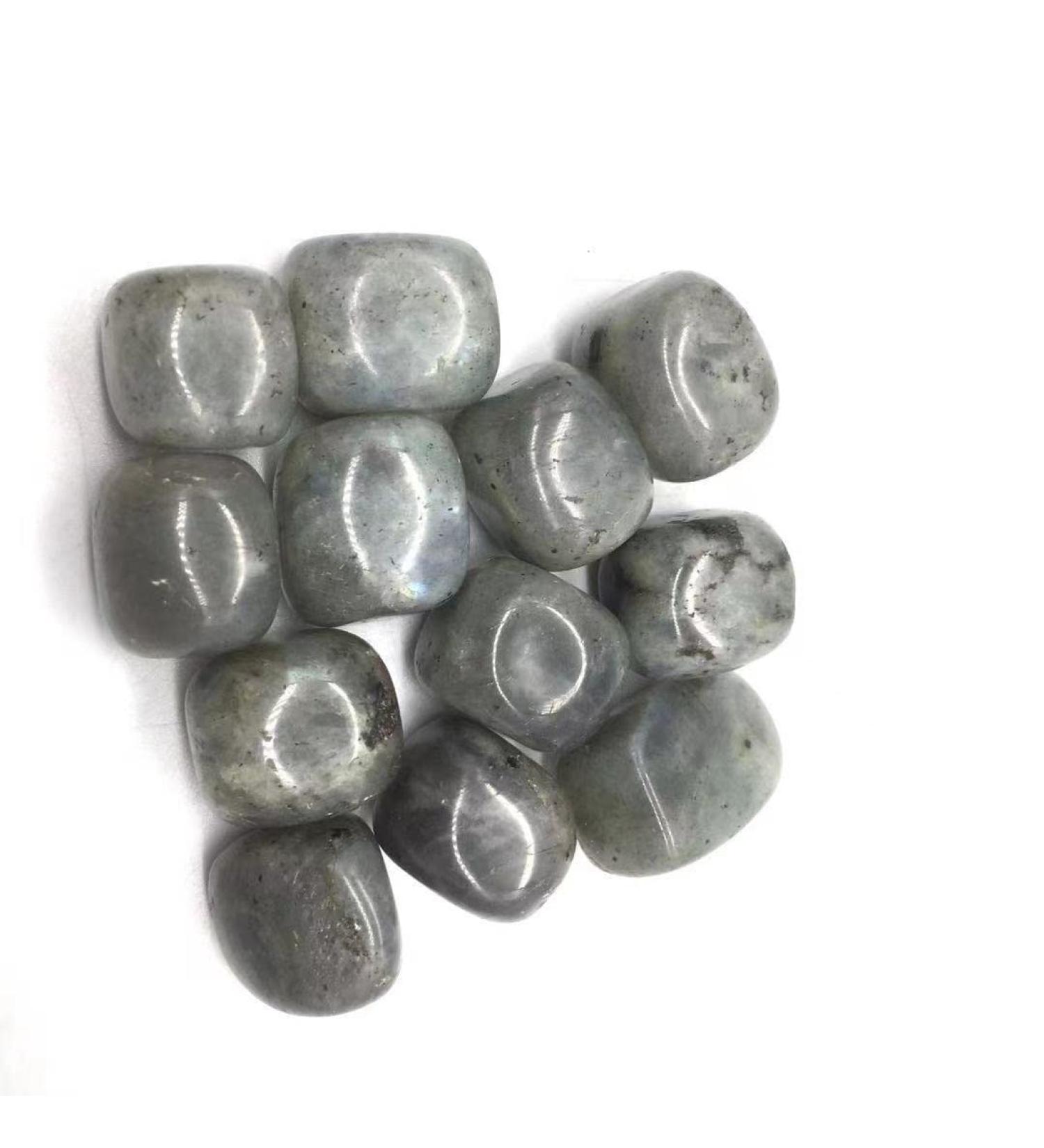 Natural Crystals and Stones 200g 18mm-25mm Polishing Labradorite Tumbled Gravel Stone for Decoration for Decoration FZUGEDRLI - Buy Online on GoSupps.com