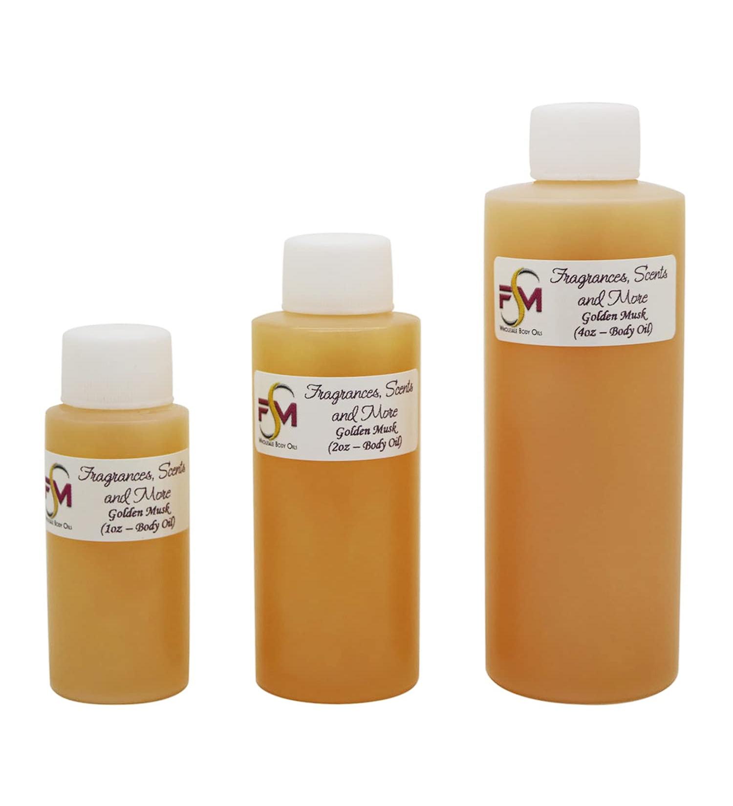 Golden Musk Fragrance Oil - 3 Pack (1 Fl Oz each) | Premium Glass Roll-On - International Shipping Available - Buy Online on GoSupps.com