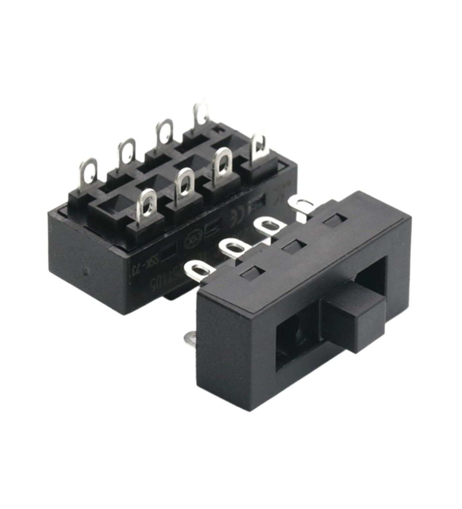 10 Pieces 12A 250V 3-Position 8-pin Toggle Sliding DIP Switch LQ-103H Hair Dryer hot and Cold air JJ-15 FH6218/20/21/31 - Buy Online on GoSupps.com