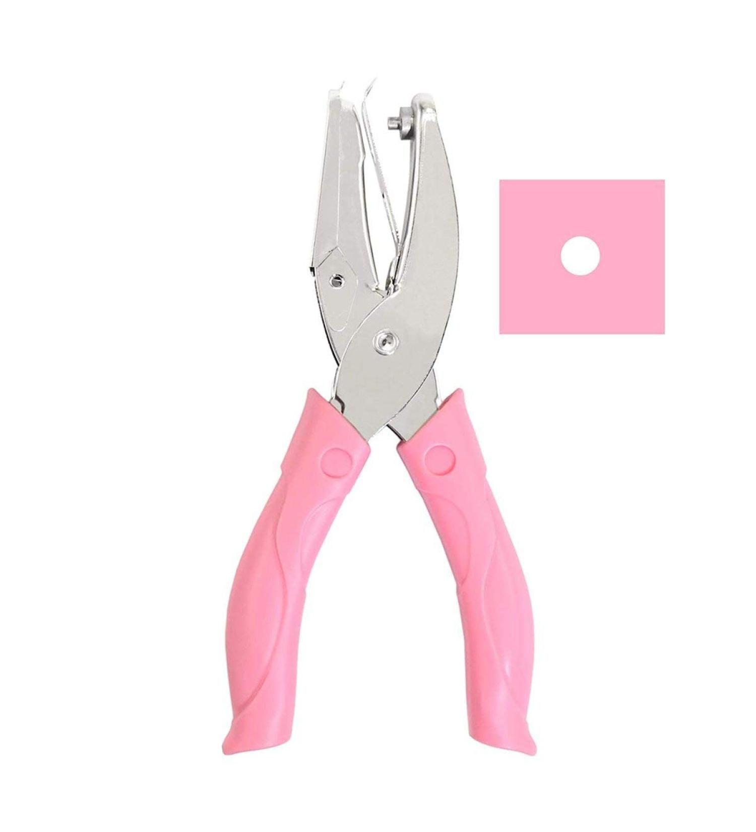Jeemitery 1/8 Circle Handheld Hole Paper Punch with Soft-Handled for Tags Circle - 1/4 - Buy Online on GoSupps.com