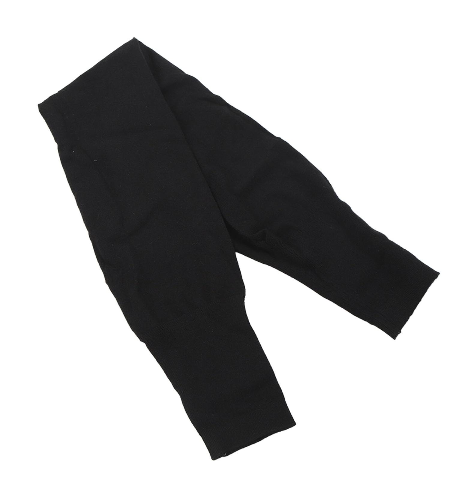 Shoulder Arm Sleeves Wrap High Elasticity Compressive Cotton and Tencel Double Shoulder Support Brace Wrap Effective Pain Relief for Fitness Training Black / Black - Buy Online on GoSupps.com