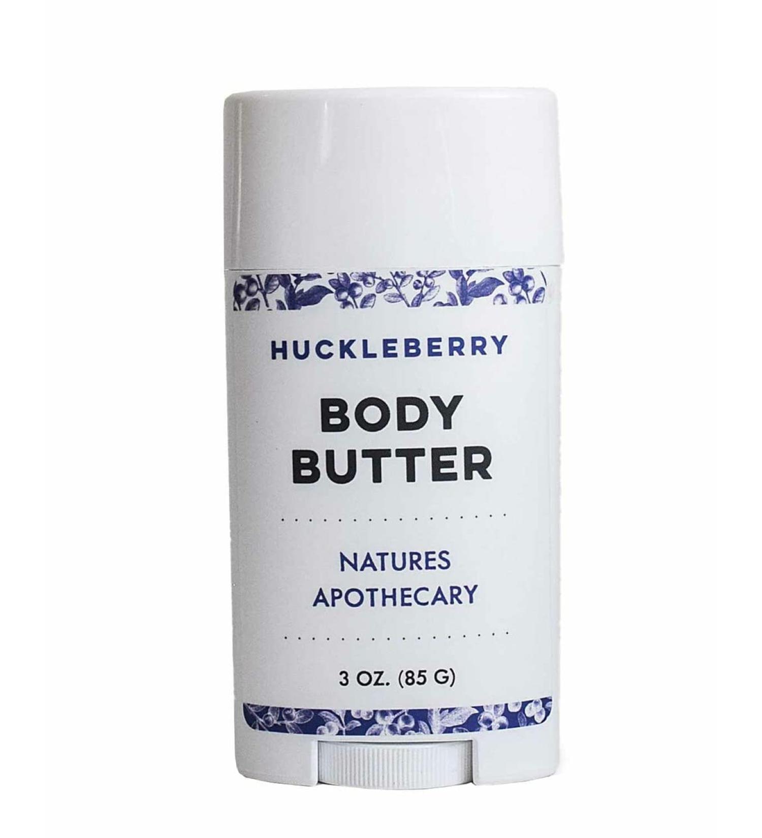 NATURE'S APOTHECARY Huckleberry Organic Body Butter | 24-Hour Intense Hydrating Moisturizer | Hypoallergenic & All-Natural Skincare | Made in USA by DAYSPA Body Basics - Buy Online on GoSupps.com