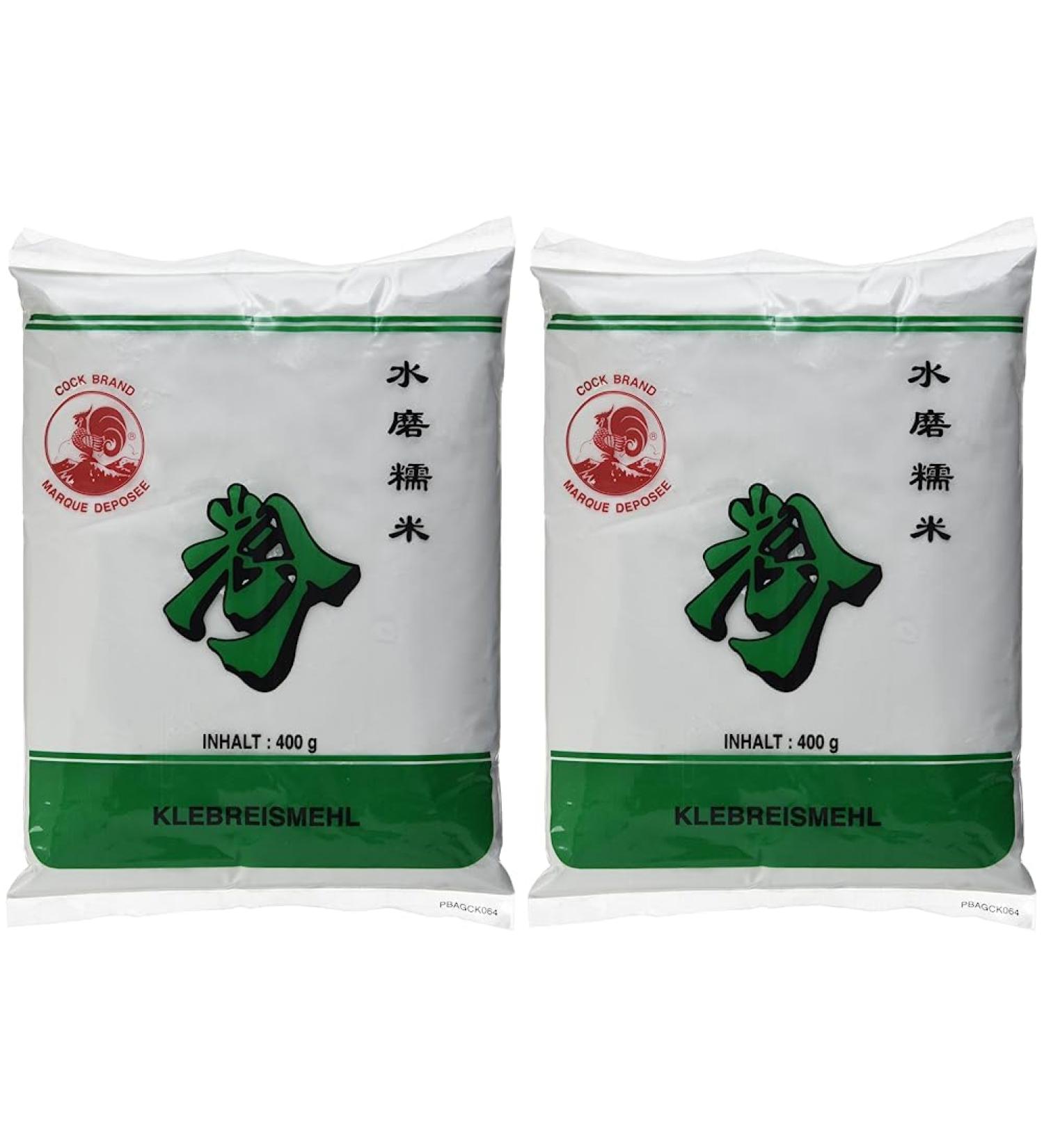COCK - Glutinous Rice Flour (1 X 400 GR) (Pack of 2) 1 400 g (Pack of 2)