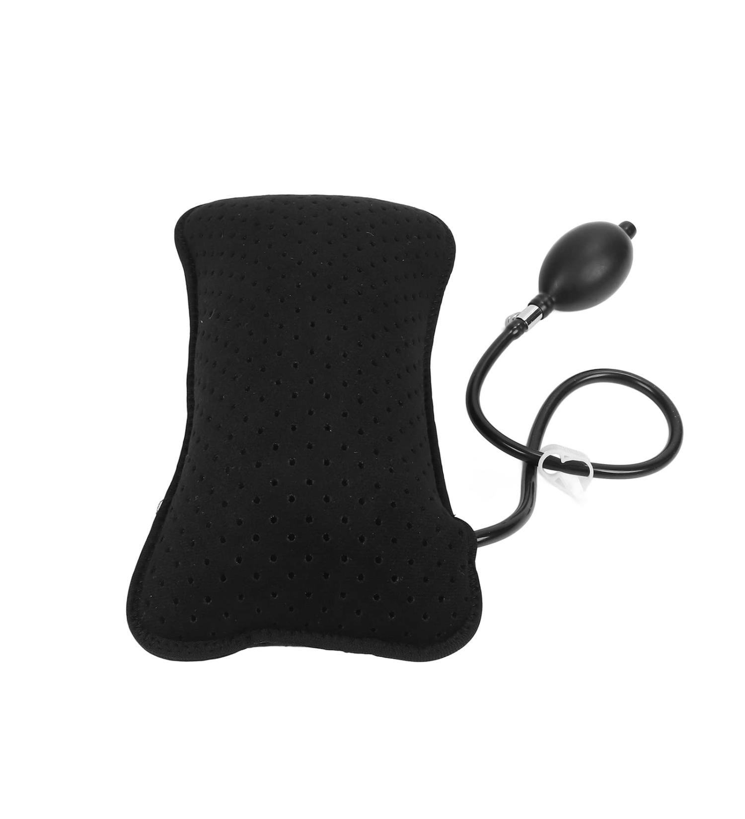 Shanrya Inflatable Lumbar Pillow Reused Breathable Inflatable Lumbar Support Cushion Relieve Pain Portable for Patients with Low Back Pain - Buy Online on GoSupps.com
