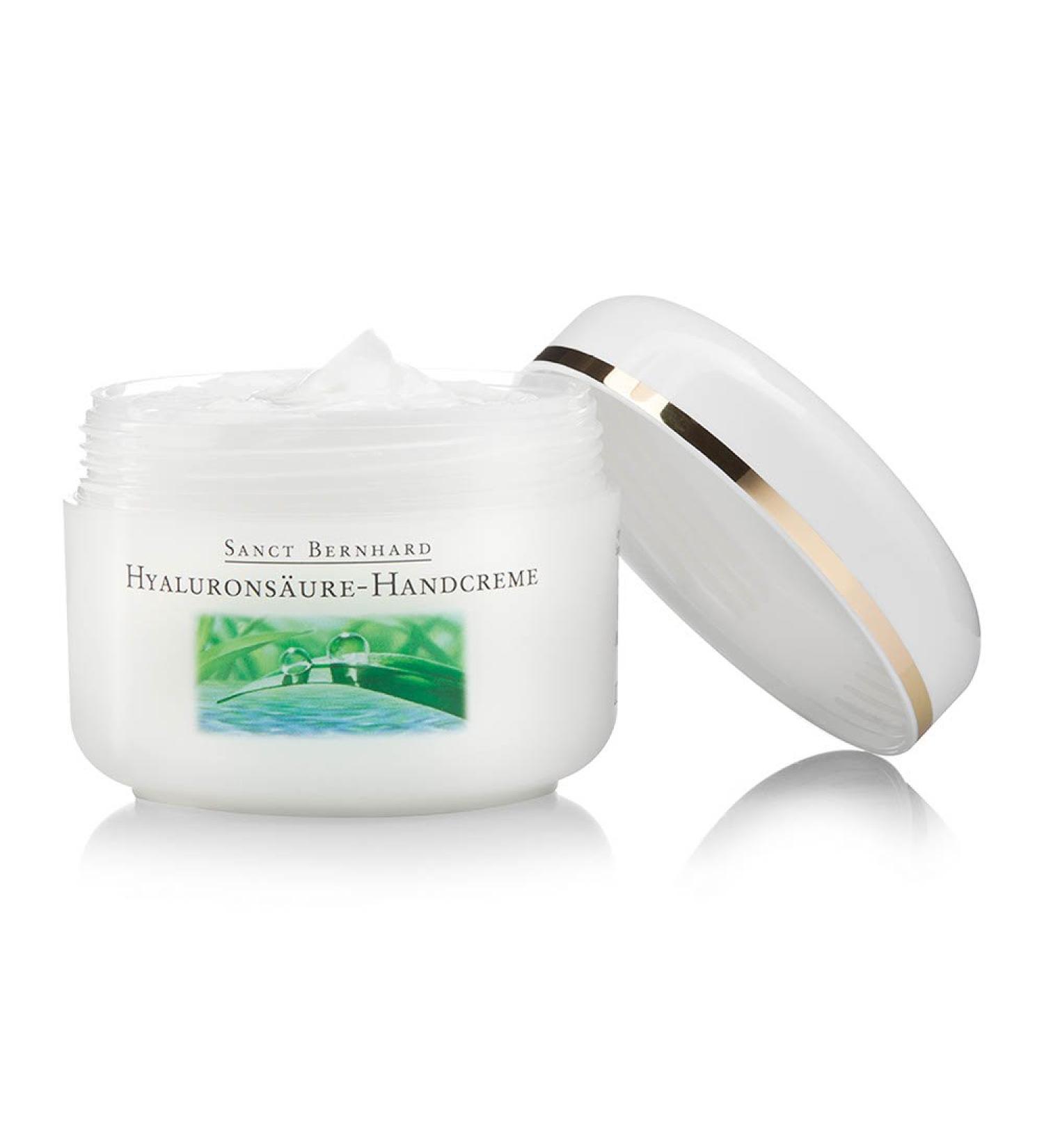 Sanct Bernhard Hyaluronic Acid Hand Cream 125ml | Allantoin Collagen Rosehip Seed Oil | Best Moisturizer for Dry Hands - International Shipping - Buy Online on GoSupps.com