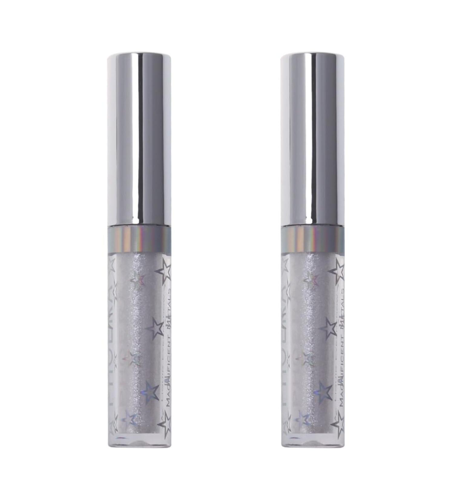 Healvian 2pcs Glitter Eyeshadow Star Light Eyeshadows Sparkling Eyeliner Glow Liquid Eye Shadows Shiny - Buy Online on GoSupps.com