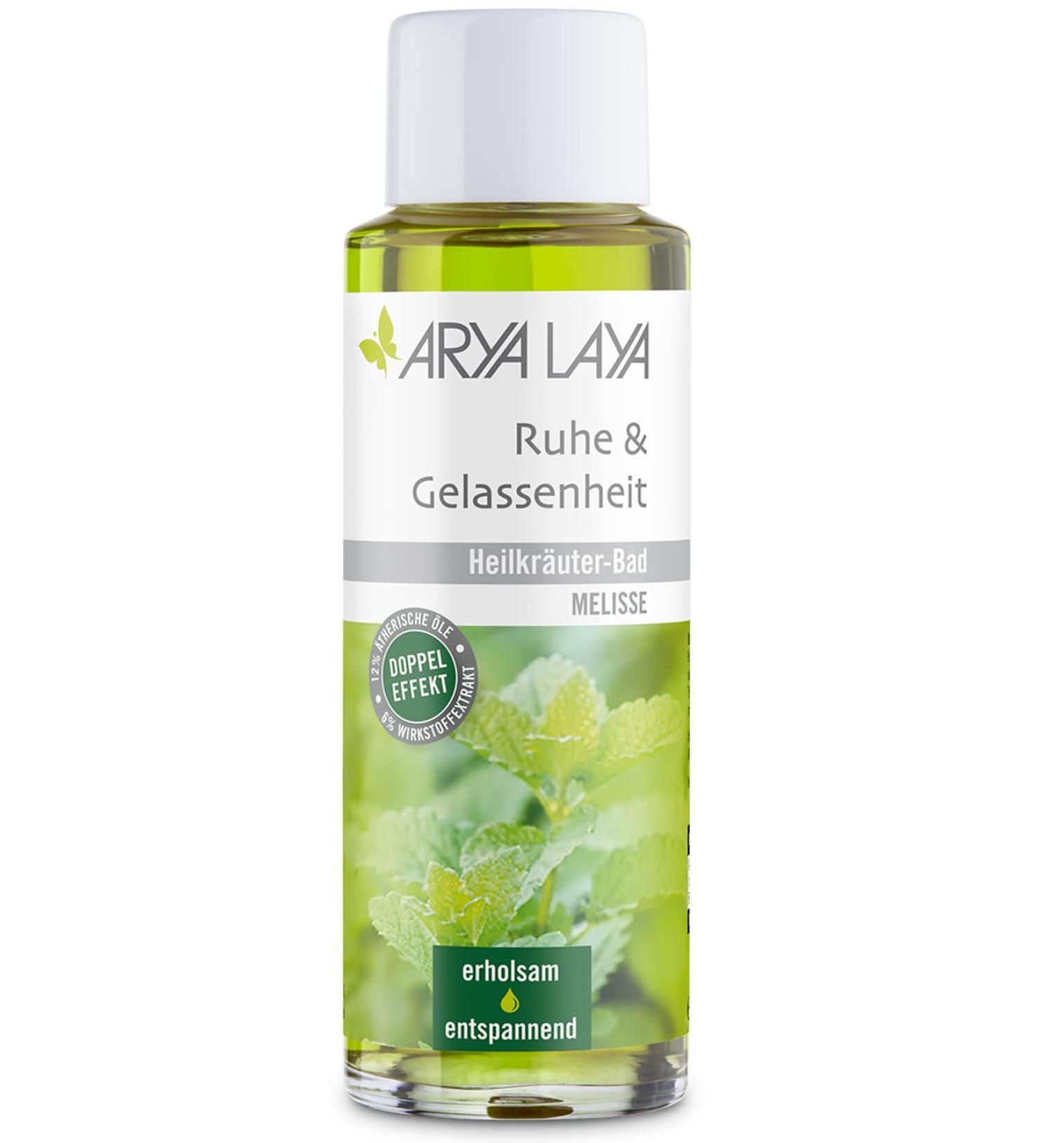 Buy Arya Laya Herbal Bathroom Calm & Serenity 200ml - Vegan Lemon Balm Extract for Sleep Relaxation & Wellness - Buy Online on GoSupps.com