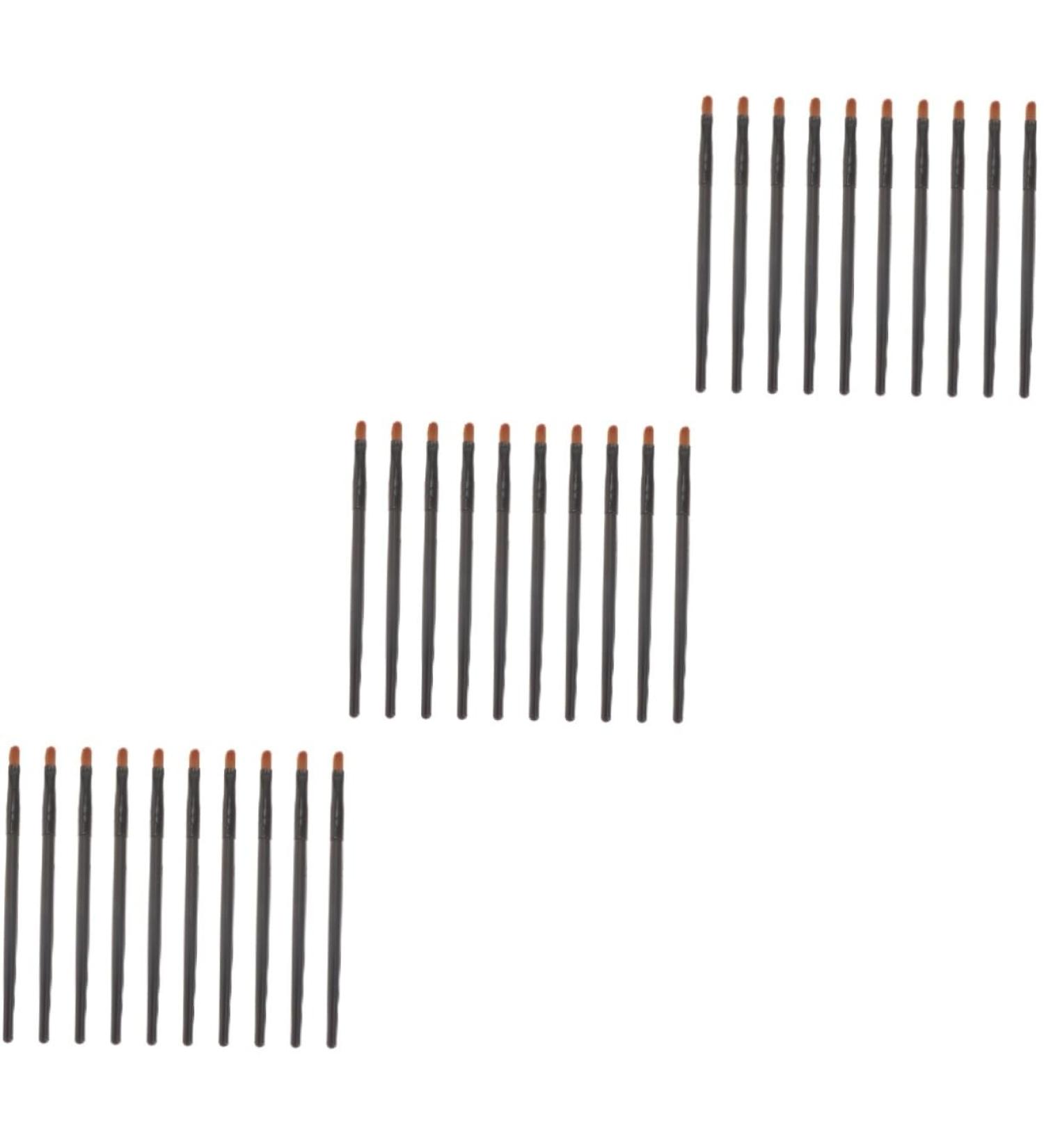 Didiseaon 30 Pcs Nose Shadow Brush Beauty Products Make up Miss 13x0.8cmx3pcs Blackx3pcs - Buy Online on GoSupps.com