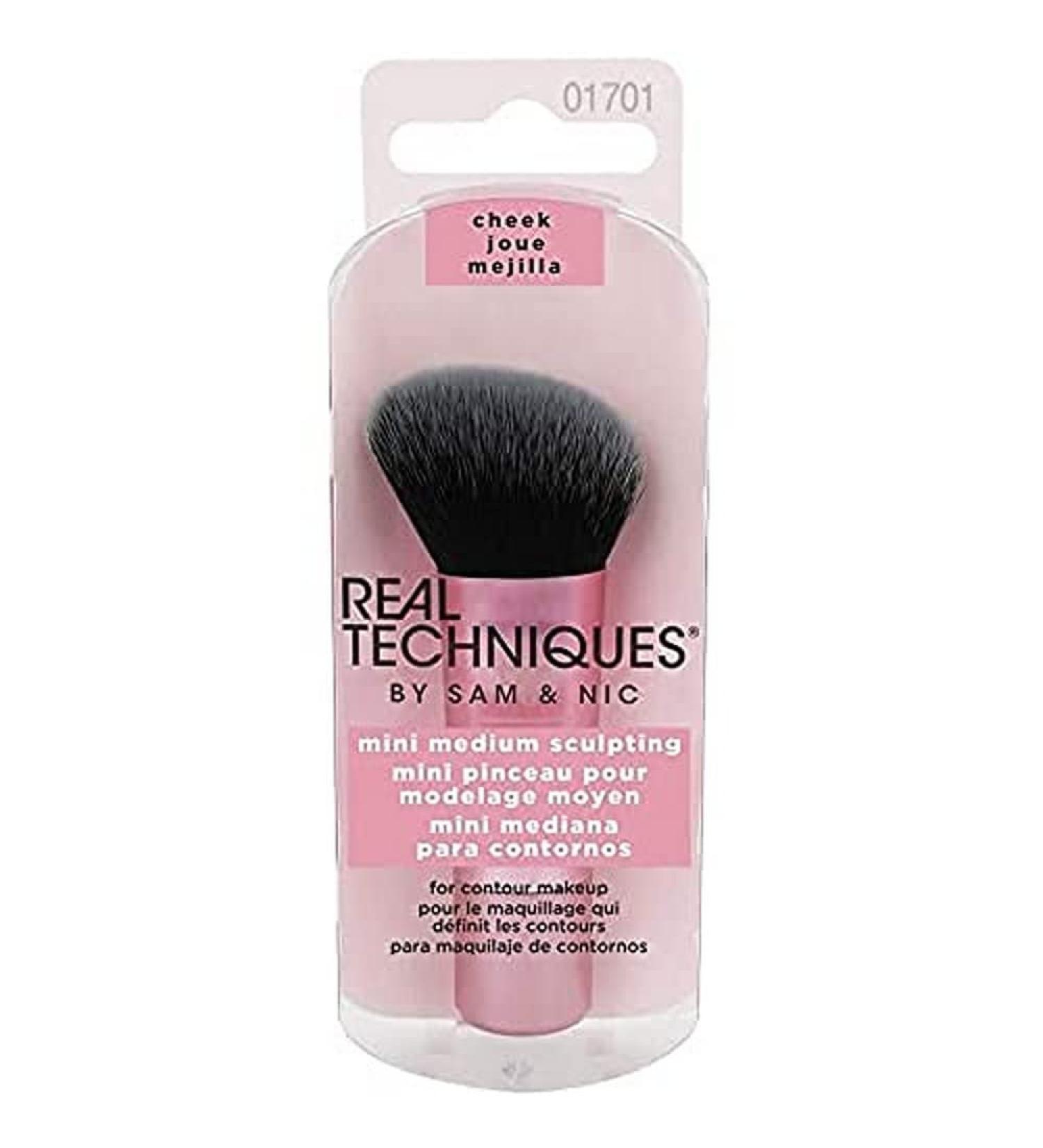Real Techniques Mini Medium Sculpting Brush - Expert Makeup Tool by Samantha Chapman - Buy Online on GoSupps.com