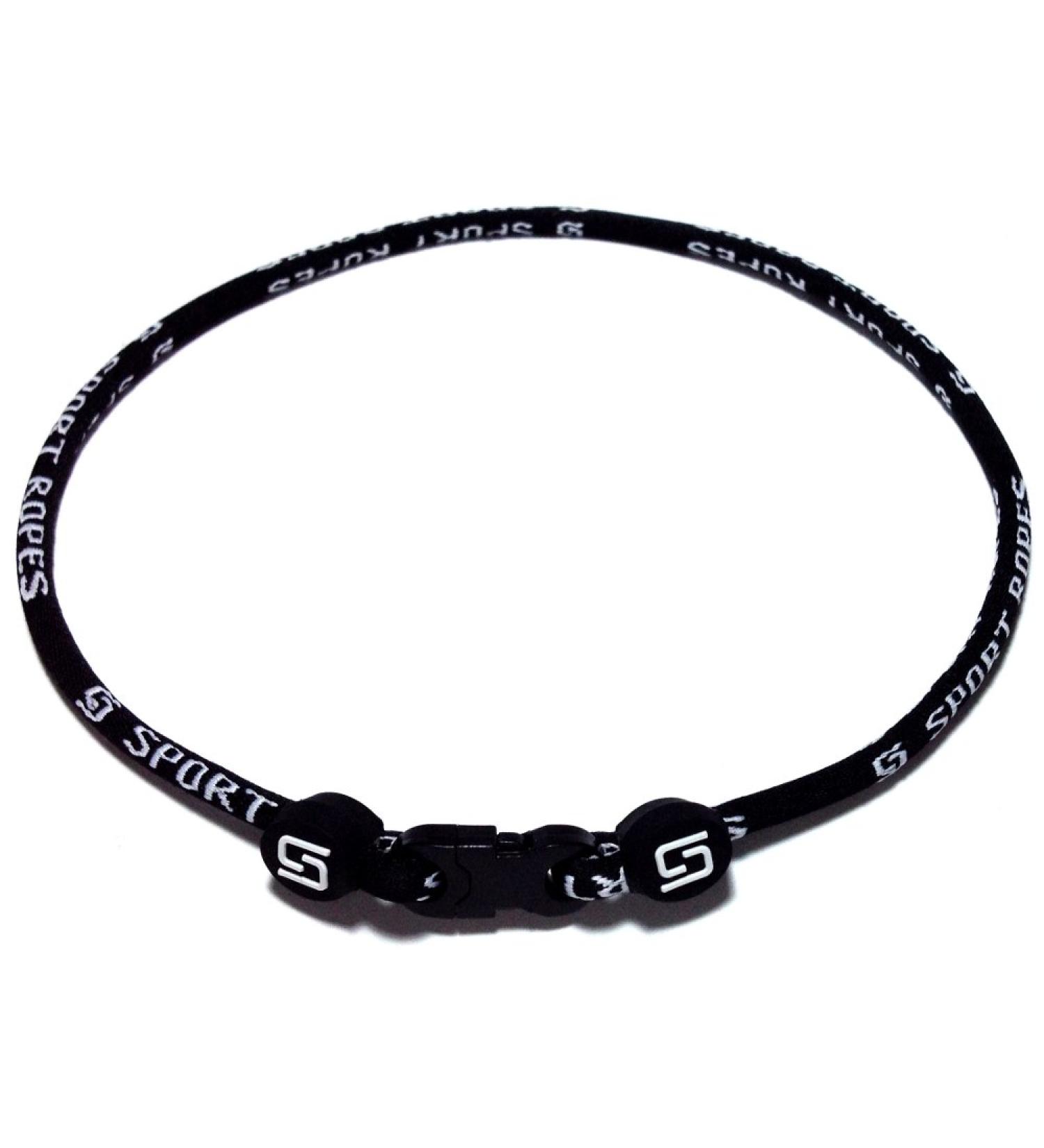 Sport Ropes Single Titanium Necklace - Philippians 4:13 Black 22 - Choose from Multiple Colors and Sizes - Buy Online on GoSupps.com