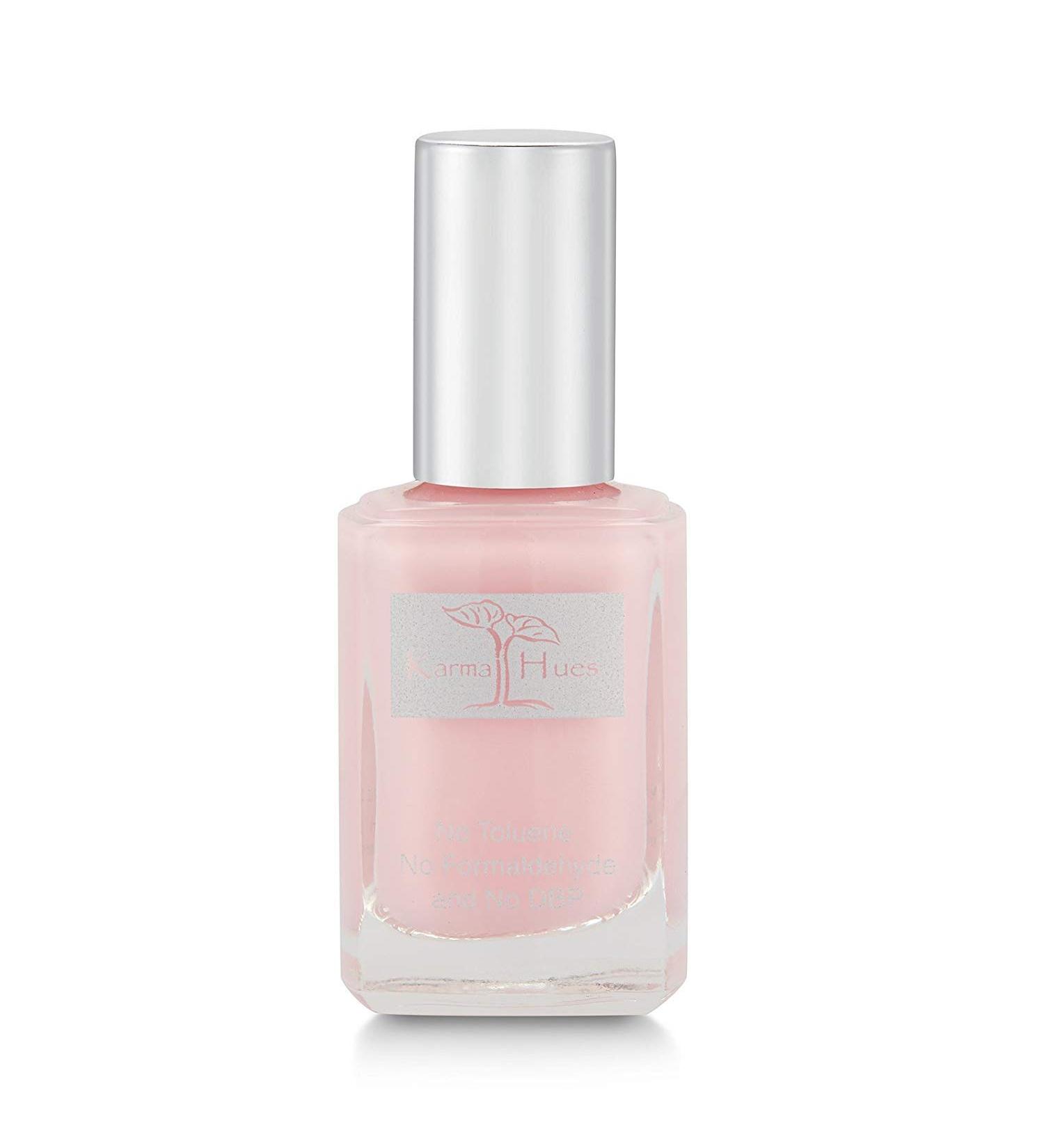 Karma Organic Quick Dry Non-Toxic Vegan Nail Polish - Pink (0.43 fl oz) - Cruelty-Free and Free of Harmful Chemicals - Buy Online on GoSupps.com