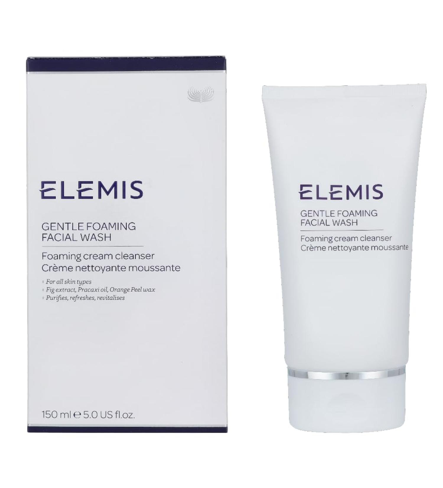 ELEMIS Gentle Foaming Face Wash Foaming Face Cleanser to Purify Refresh and Revitalise Nourishing Cream Cleanser Infused with Anti-Oxidants Foaming Cleanser for Comfortable Hydrated Skin 150ml - Buy Online on GoSupps.com