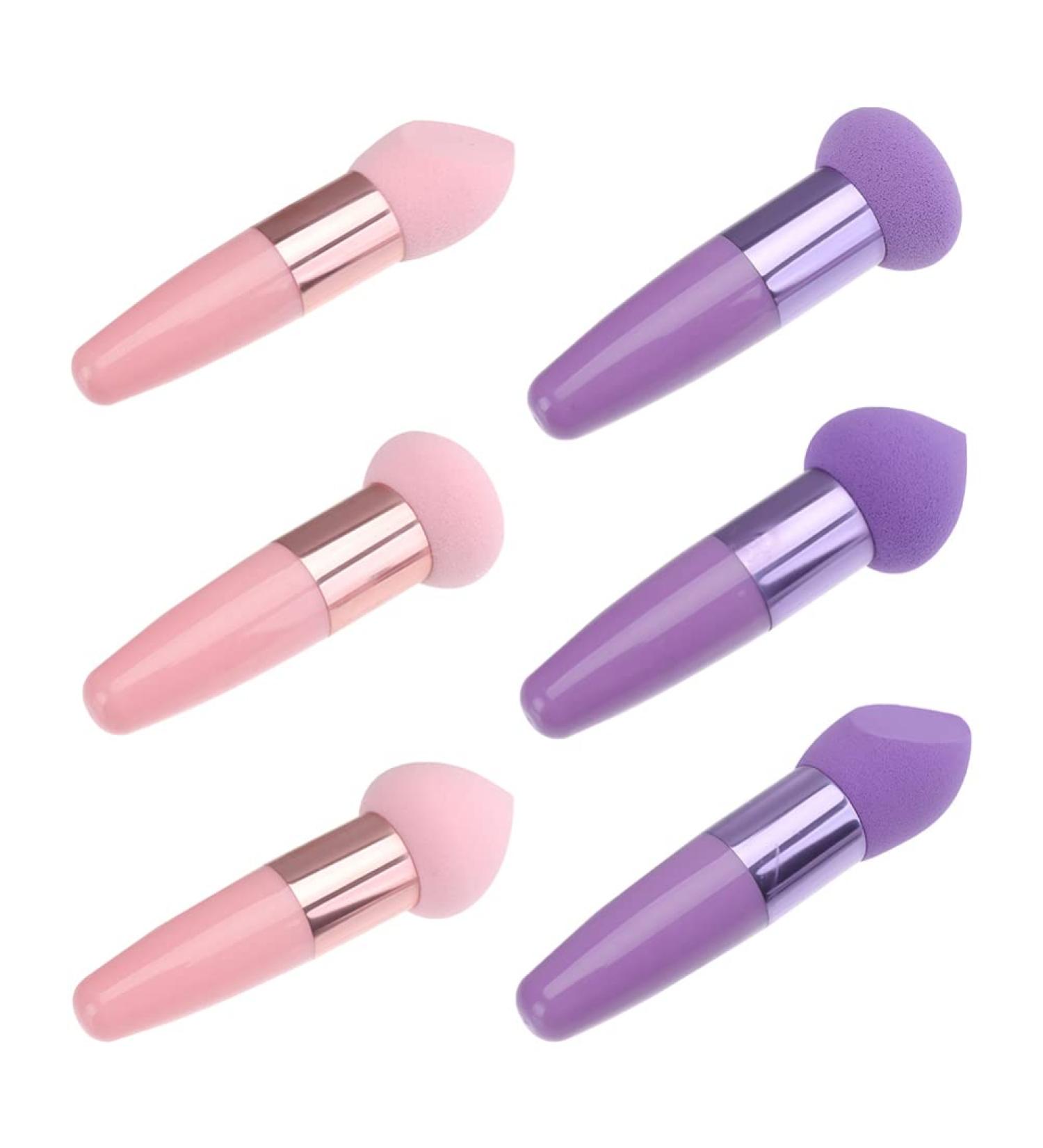 Ciieeo 2 Sets Beauty Pen Makeup Sponge Handheld Makeup Pen Face Sponges Face Tools Foundation Sponge Face Cleaning Facial Powder Sponge Dry Wet Cosmetic Brush Girl Makeup Tools Makeup Egg - Buy Online on GoSupps.com