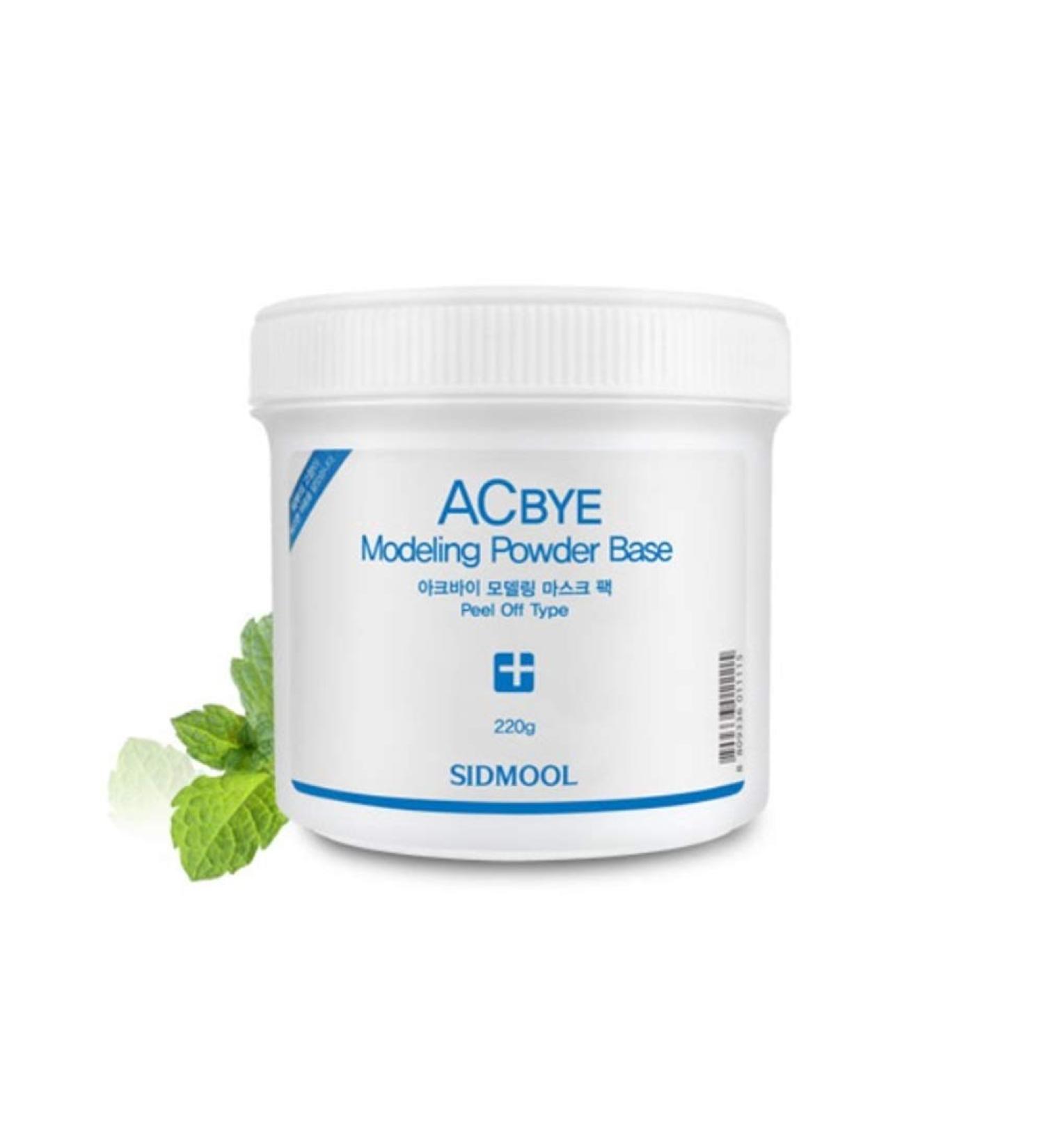 Sidmool AC BYE Modeling Powder Base 220g - K-beauty with Diatomaceous Earth - Buy Online on GoSupps.com