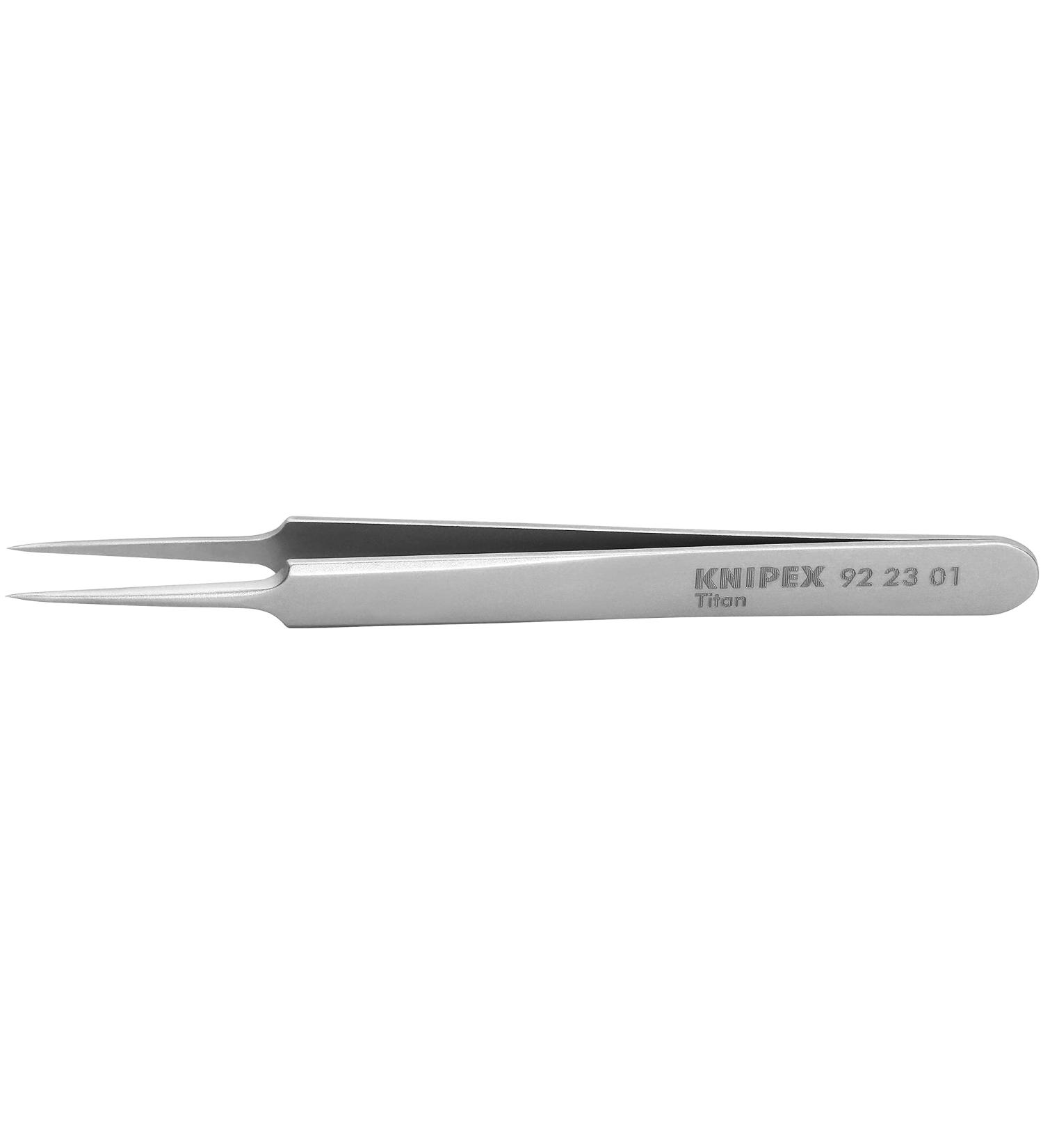 Knipex - Titanium Gripping Tweezers-Needle-Point Tips (922301) - Buy Online on GoSupps.com