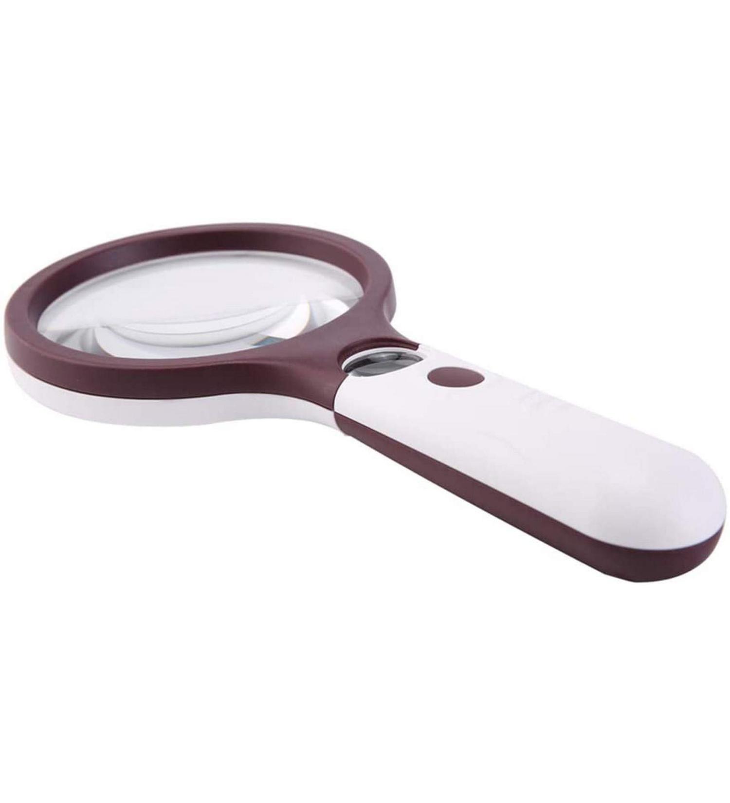 Magnifying Glasses for Hobbies Reading Magnifier Handheld 4 Times 30 Times Old Man Reading Mobile Phone Repair High Magnification Magnifying Glass with HD Vision - Buy Online on GoSupps.com
