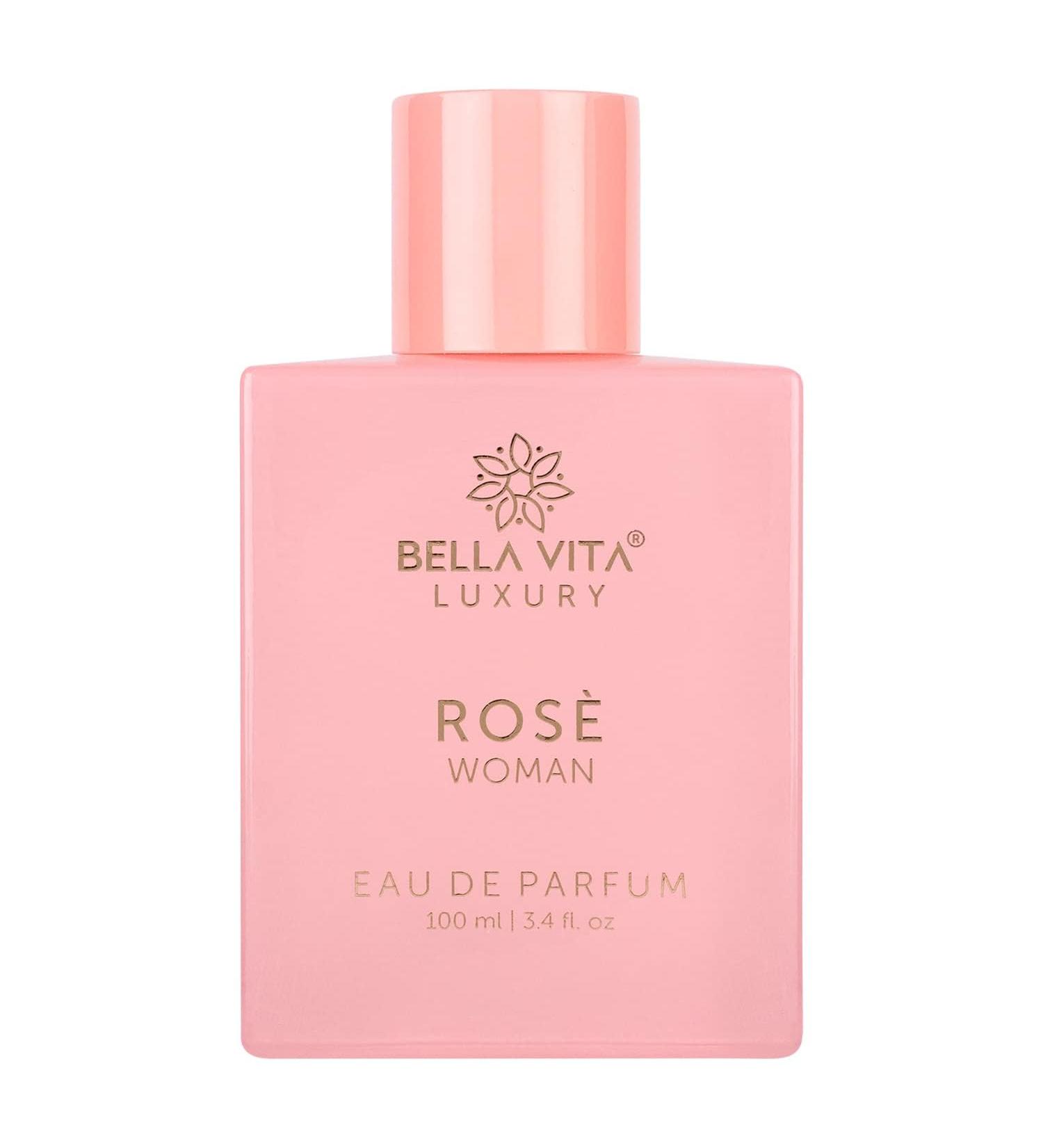 Rose Woman Eau De Parfum Perfume for Women with Black Currant Vanilla Jasmine|Floral & Sweet EDP Long Lasting Fragrance Scent 100 ML - Buy Online on GoSupps.com