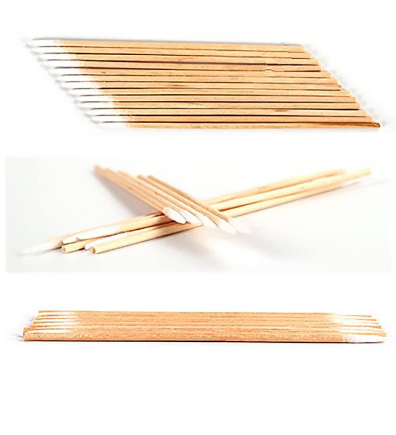 300 Disposable Microblading & Eyelash Extension Cotton Swabs - Perfect for Makeup Application | Buy Online Internationally - Buy Online on GoSupps.com