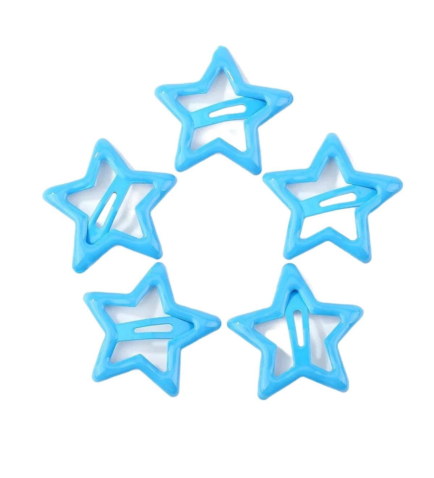 New 2025 2/10Pcs Silver Star Bb Hair Clips Women Grils Cute Metal Star Side Barrettes Hair Grip Hair Accessories Headwear Jewelry Fashion Accessories Creative Gift - Buy Online on GoSupps.com