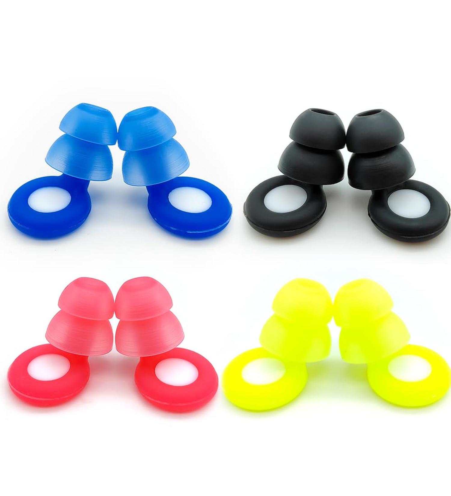 Premium Noise Cancelling Ear Plugs for Sleep & Travel | Reusable Hearing Protection for Meditation Study & Concerts - Buy Online on GoSupps.com