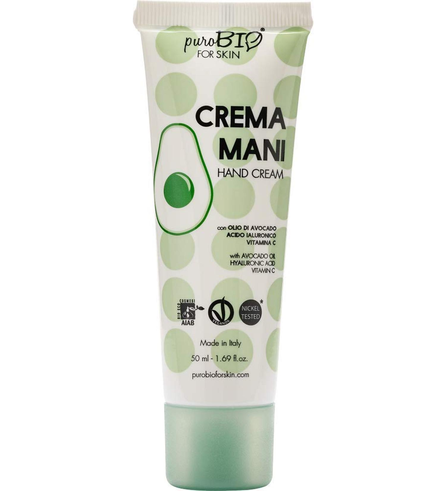 Purobio hand cream organic - 50 ml