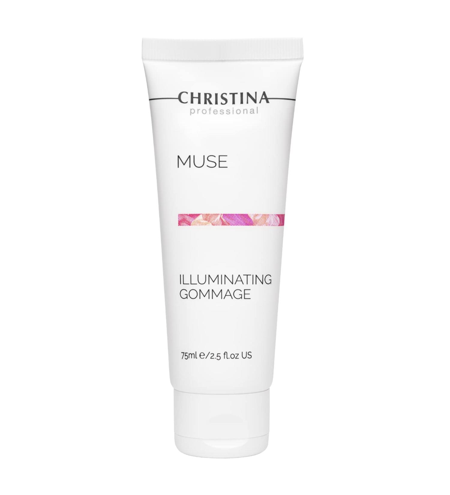 Christina Muse Gommage Face Exfoliator | Skin Smoothing Gentle Exfoliate for Face with Moisture-Retaining Effect | Skin Irritation Removal for All Skin Types 75ml