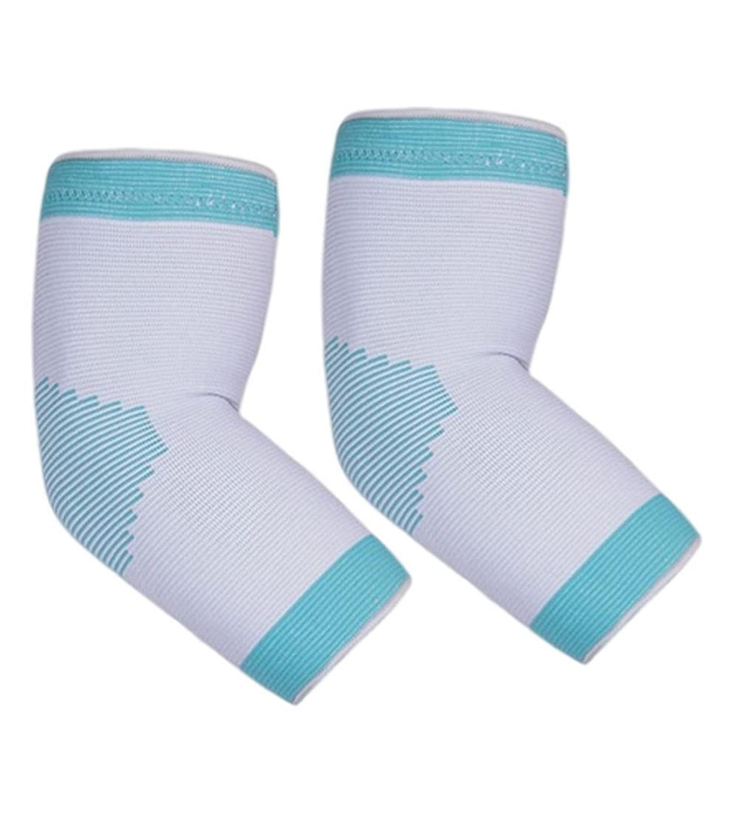 Durable Healifty Knitted Elbow Pads - Elbow Support Sleeves for Basketball | Sturdy Elbow Guards & Braces for Protection - Buy Online on GoSupps.com