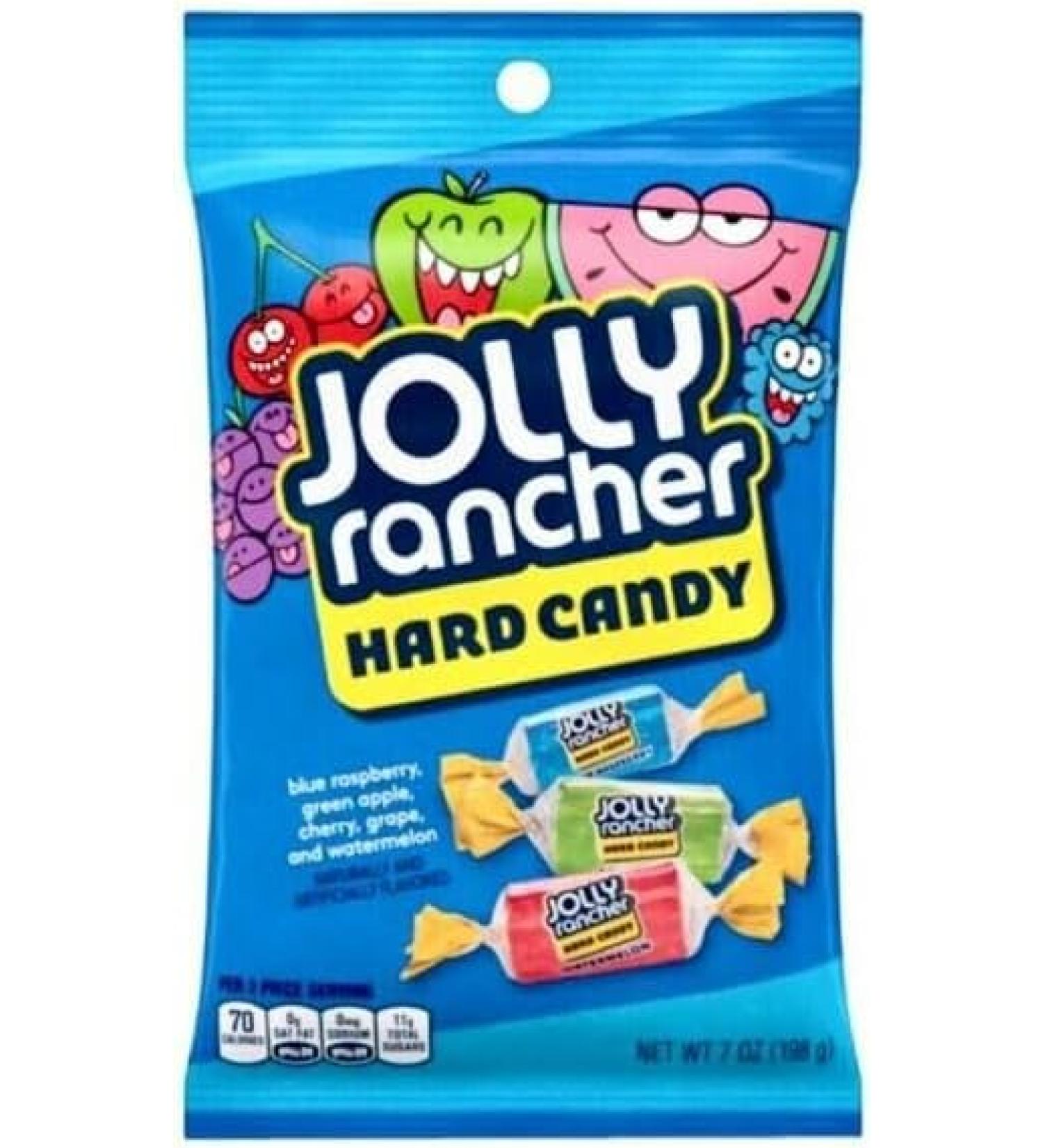 American Hard Candy Original Hard Candy Sweets Bag American Candy 6 x 198g