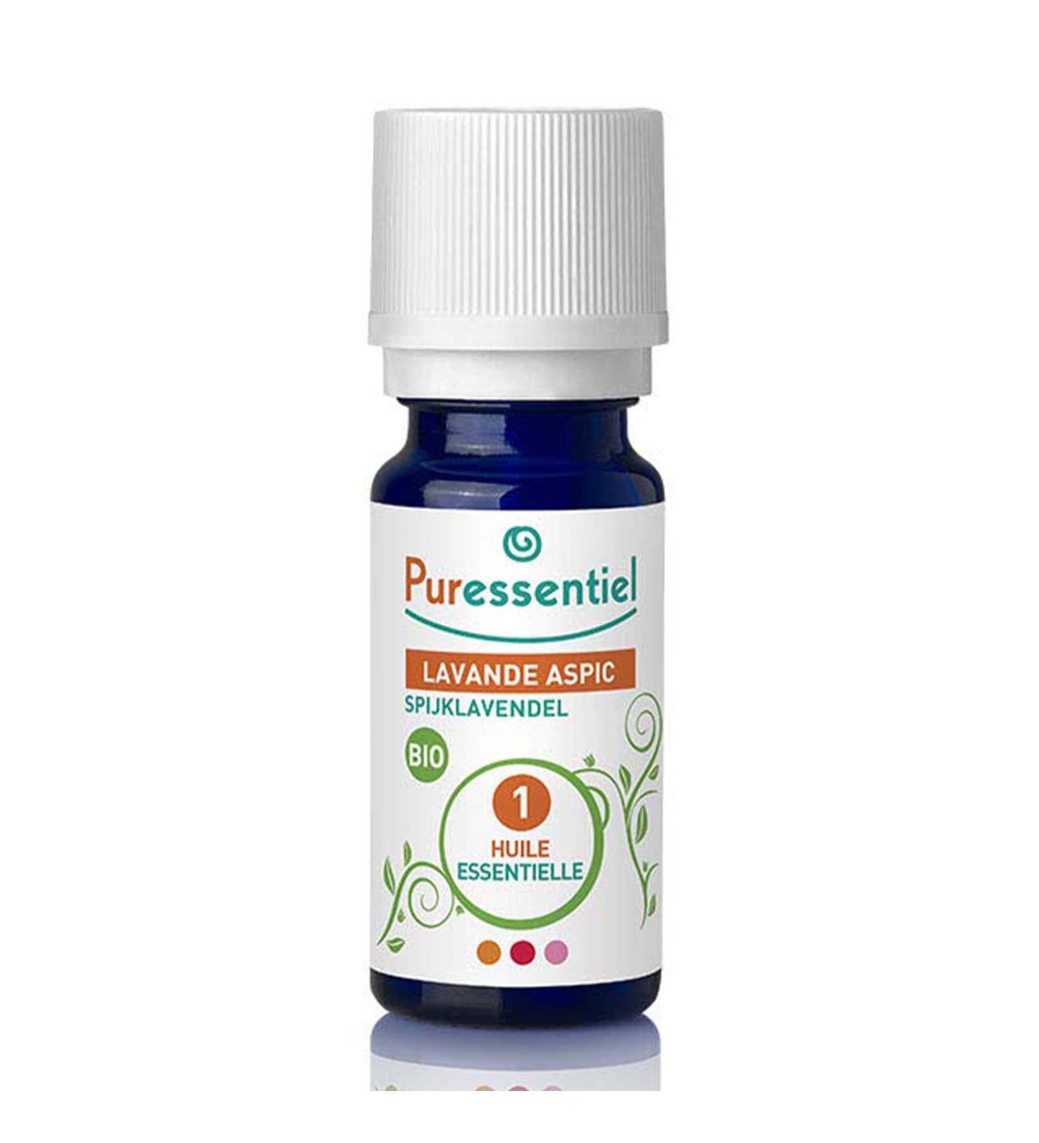 Puressentiel Organic Essential Oil - Spike Lavender For Unisex 0.3 oz Oil - Buy Online on GoSupps.com