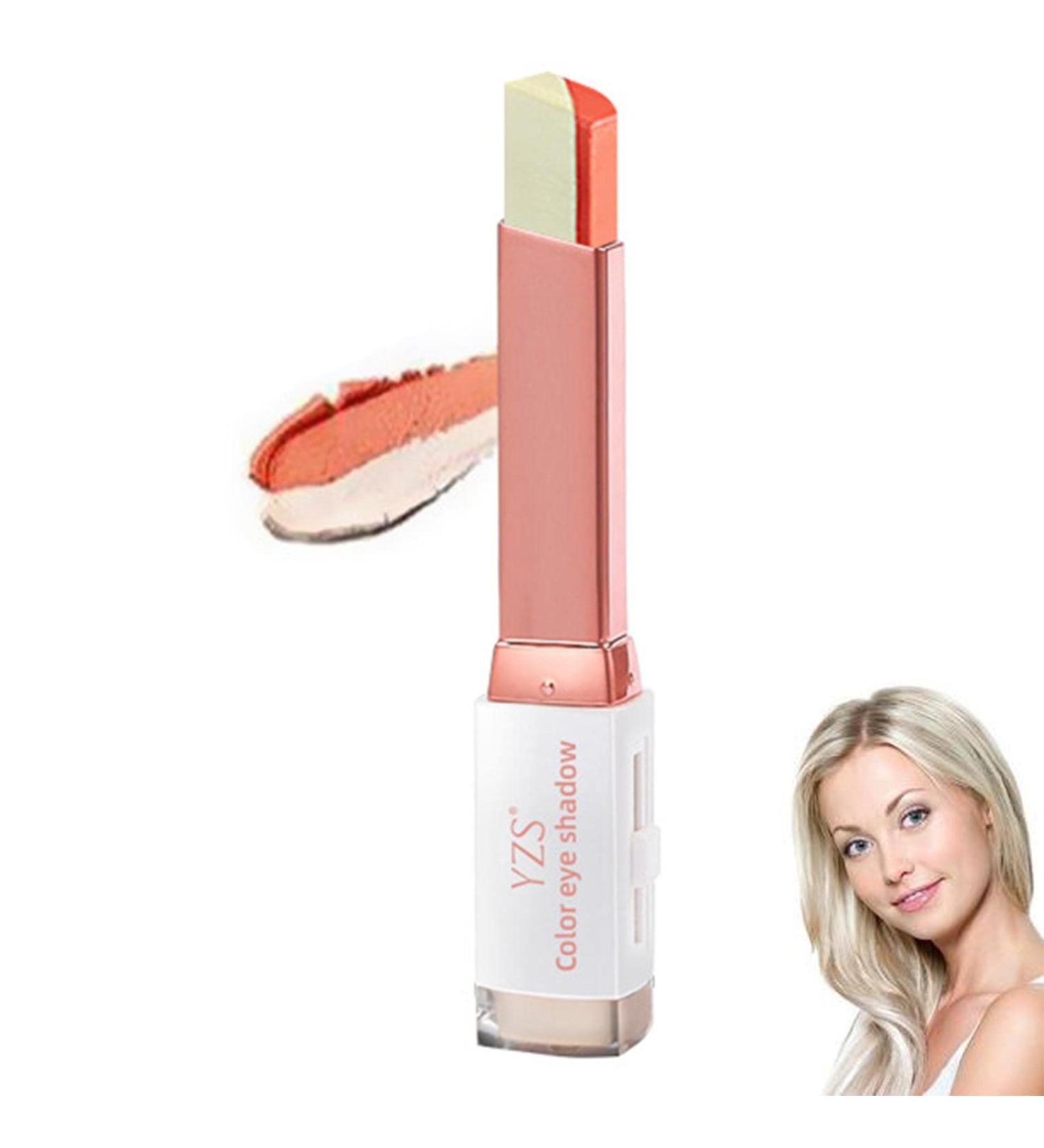 Aeihevo Eyeshadow Pencil Double Color Eyeshadow Crayon Long Lasting Makeup Pencil All Day Beautiful Full Makeup Hepvet - Buy Online on GoSupps.com