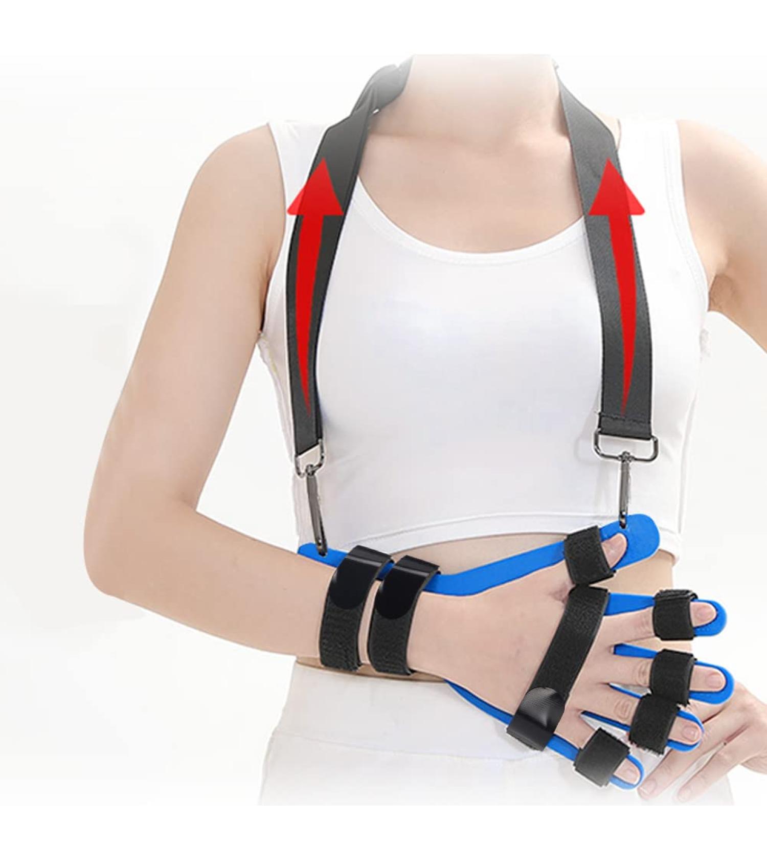 Hand Wrist Orthosis - Breathable Finger Splint for Fractures Wounds & Stroke Therapy | Flexible Extension Board for Effective Finger Training - Buy Online on GoSupps.com