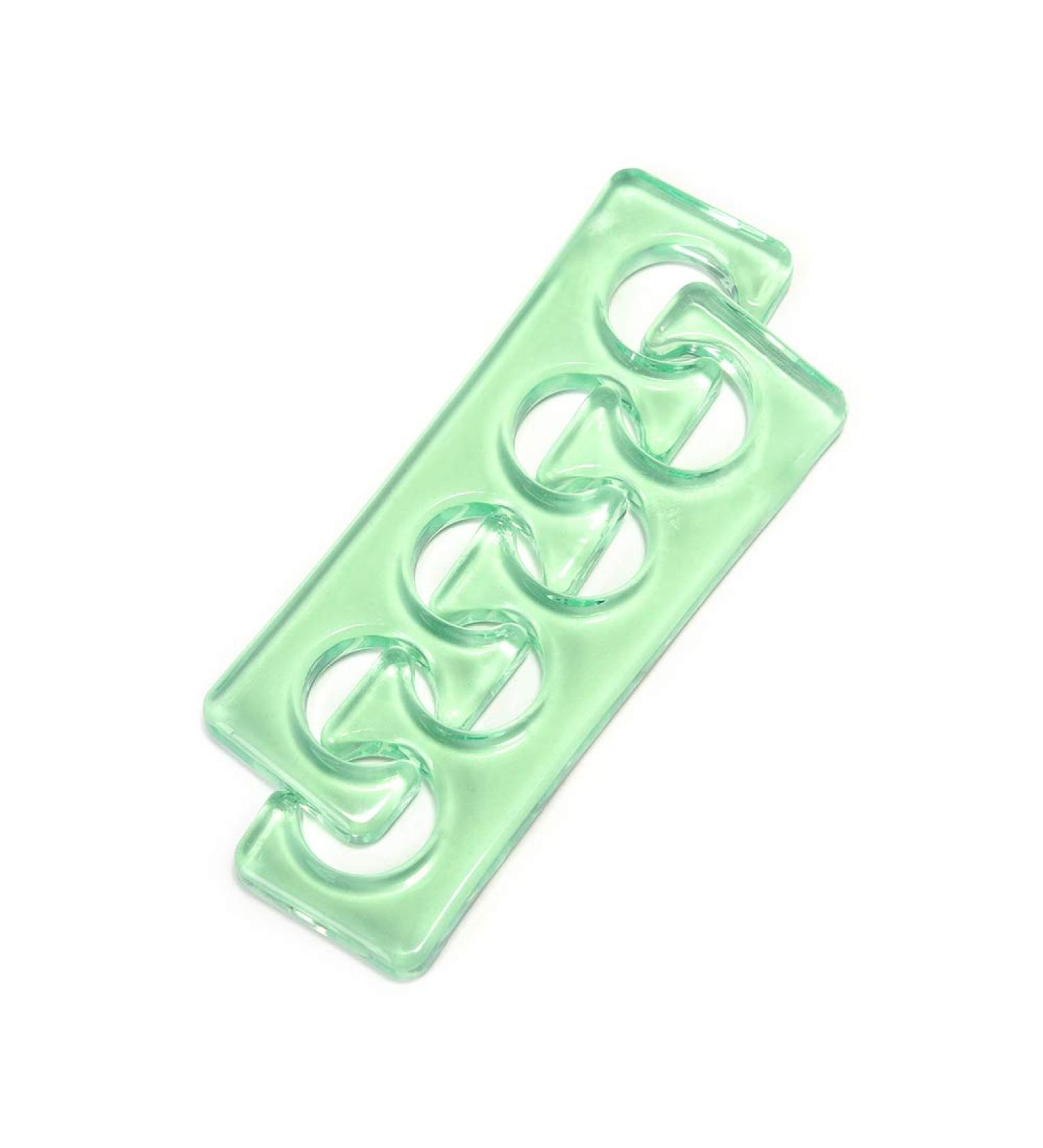 Toe Separators - Flexible Soft Silicone Finger Toe Spacers for Nail Polish & Pedicure Tools (Green) | Shop Now - Buy Online on GoSupps.com