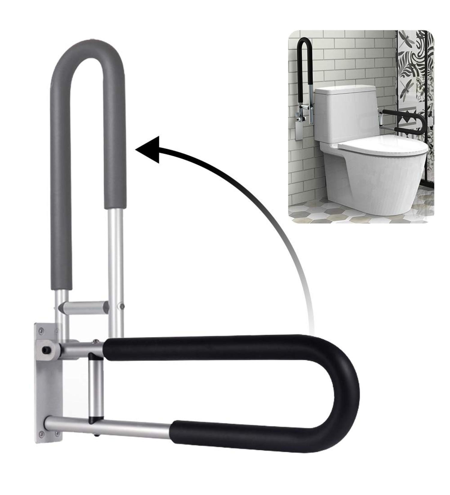 Botabay Handicap Grab Bars Rails 23.6 Inch Toilet Handrails Bathroom Safety Bar Hand Support Rail Handicapped Handrail Accessories for Seniors Elderly Disabled Mounted Bath Grips Aluminum - Buy Online on GoSupps.com