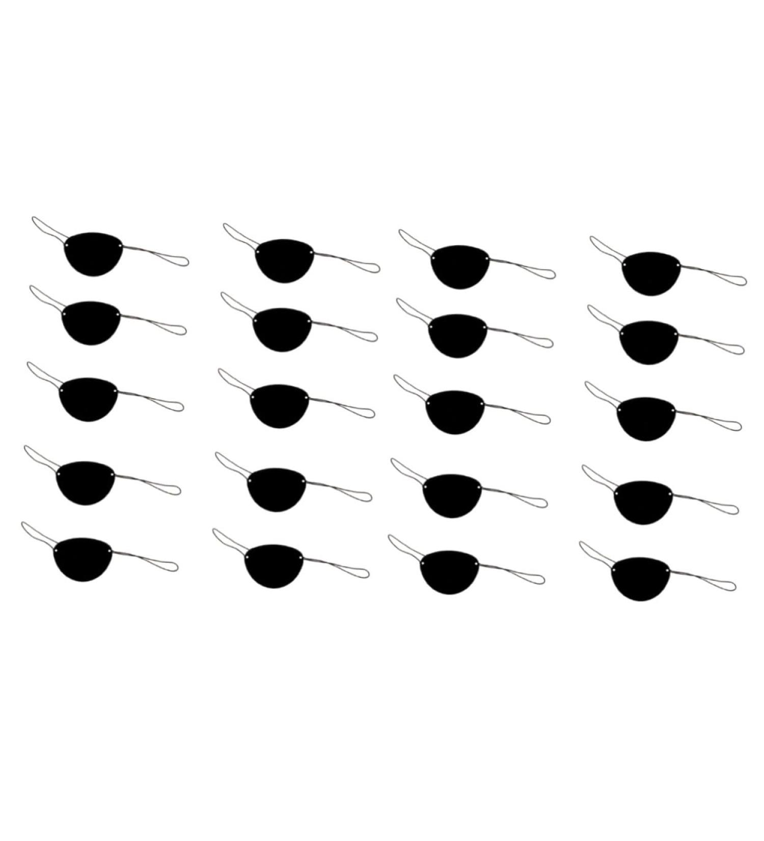 28 Pcs Kids Black Elastic Eye Patches - Pirate Costume Supplies for Kids & Adults - Party Accessories & Toddler Hydrogel Eye Patch - Buy Online on GoSupps.com