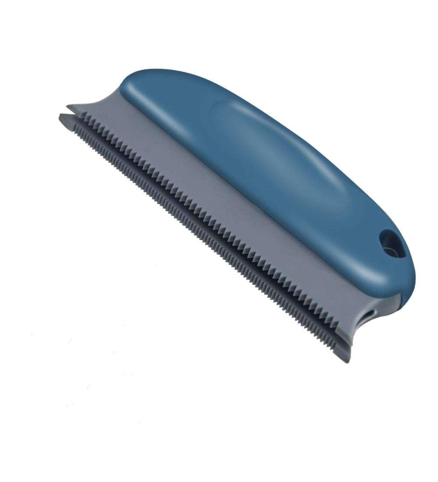 Hinotori Pet Hair Remover Brush - Dog & Cat Hair Comb for Furniture, Clothing, Car & Bed - Dark Blue - Buy Online on GoSupps.com