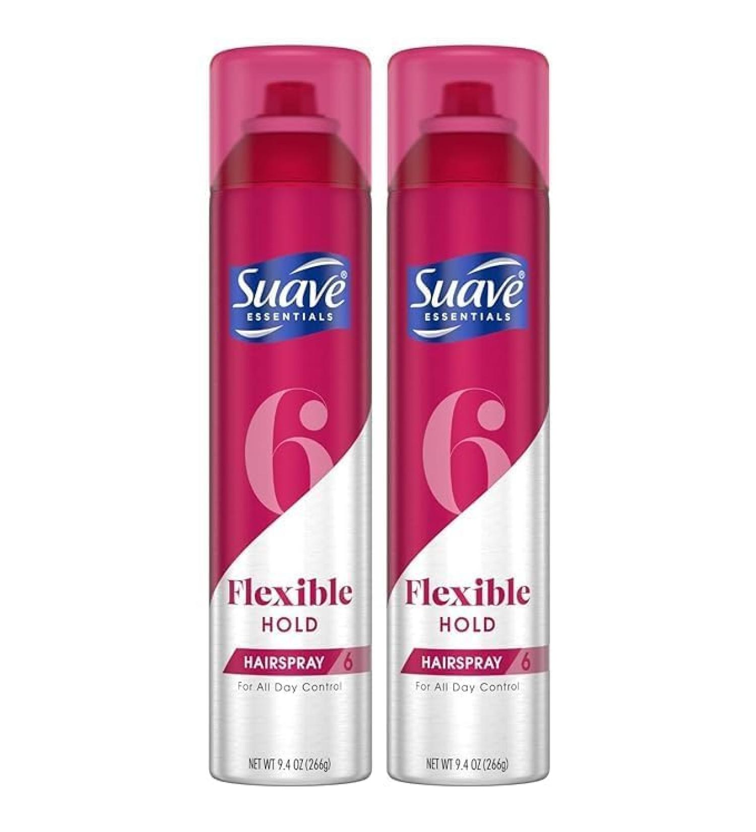 Sua ve Hairspray for Women and Men Flexible Hold - Anti-Frizz Hair Products Hair Finishing Spray Anti-Humidity Spray for Hair- 9.4 Oz (Pack of -2) - Buy Online on GoSupps.com