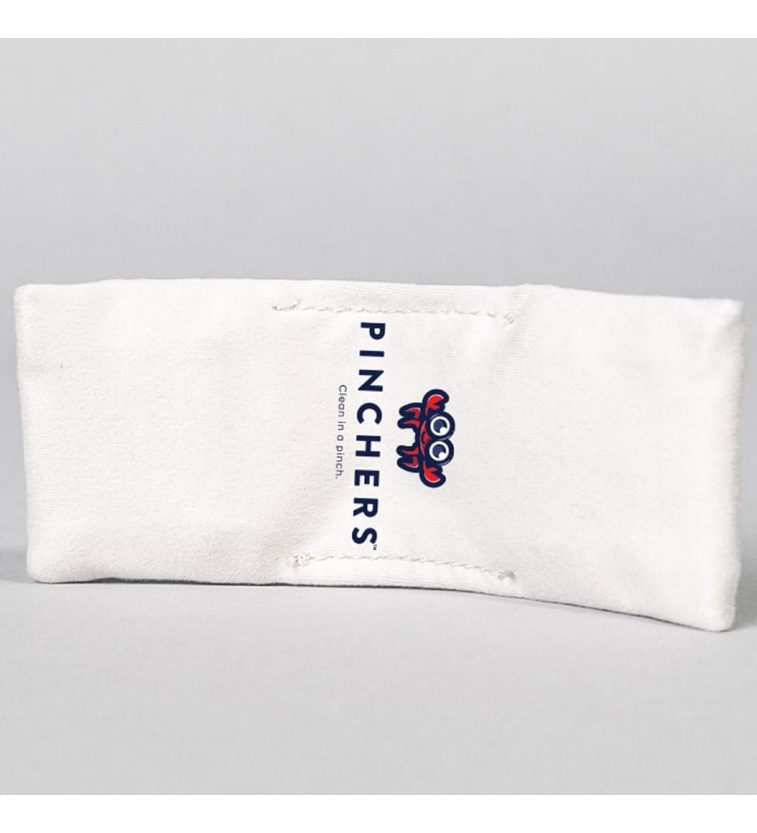 Buy PINCHERS Microfiber Cleaning Cloth - Dual Finger Grip Eyewear Wipes for Glasses & Screens (2 Pack Gray) - Remove Smudges & Stains - International Shipping Available - Buy Online on GoSupps.com