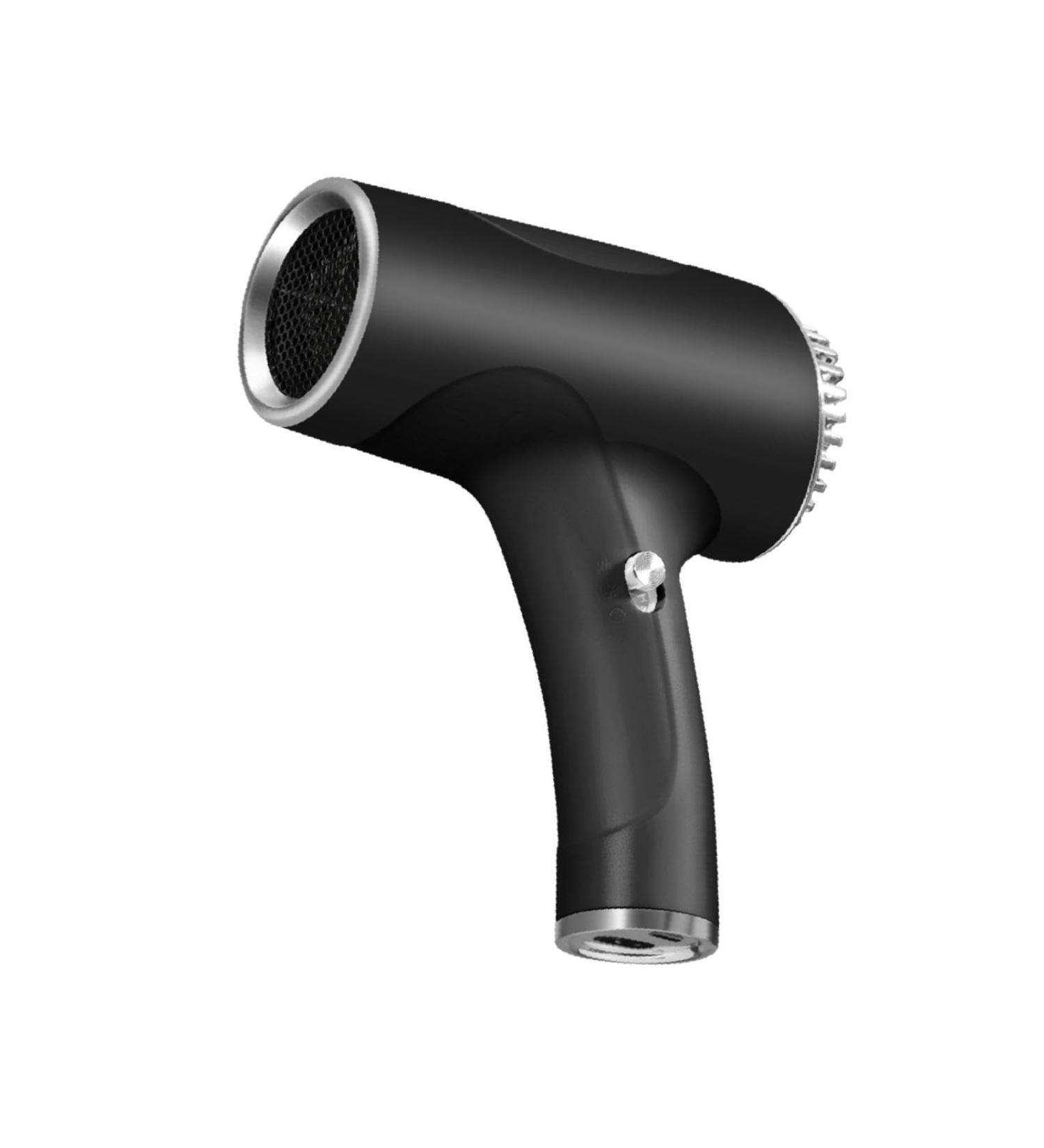 Kokiya Portable Hair Dryer Hairdryer Low Noise Practical Professional Blow Dryer Hair Care Dryer for Home Salon Apartment Black - Buy Online on GoSupps.com