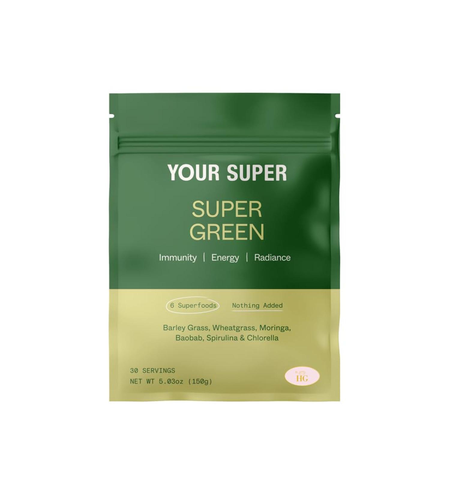 Your Super Organic Super Green Superfood Powder - 5.03 Oz. - Buy Online on GoSupps.com