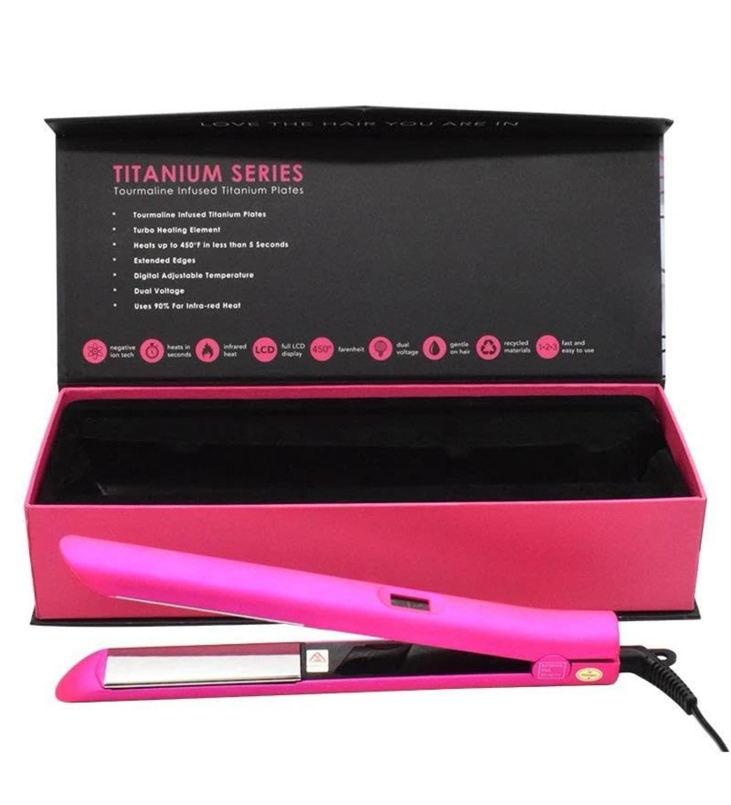 Buy Hair Straightener - Titanium Flat Iron for Effortless Styling | Hot Tools International Shipping - Buy Online on GoSupps.com