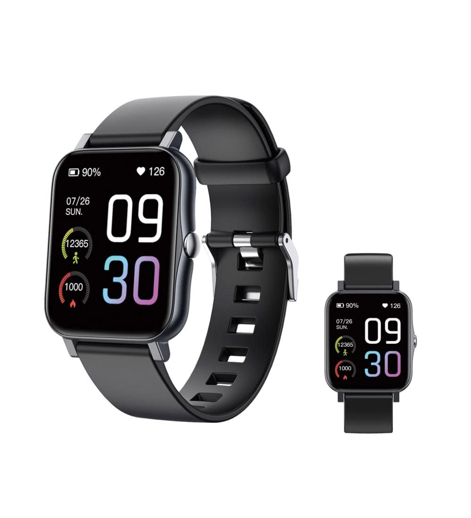 Fitness Tracker with Heart Rate, Blood Pressure, Blood Oxygen, Sleep & Weather Monitor - Waterproof Smart Watch for Men, Women, Kids - Pedometer and Step Counter - Buy Online on GoSupps.com