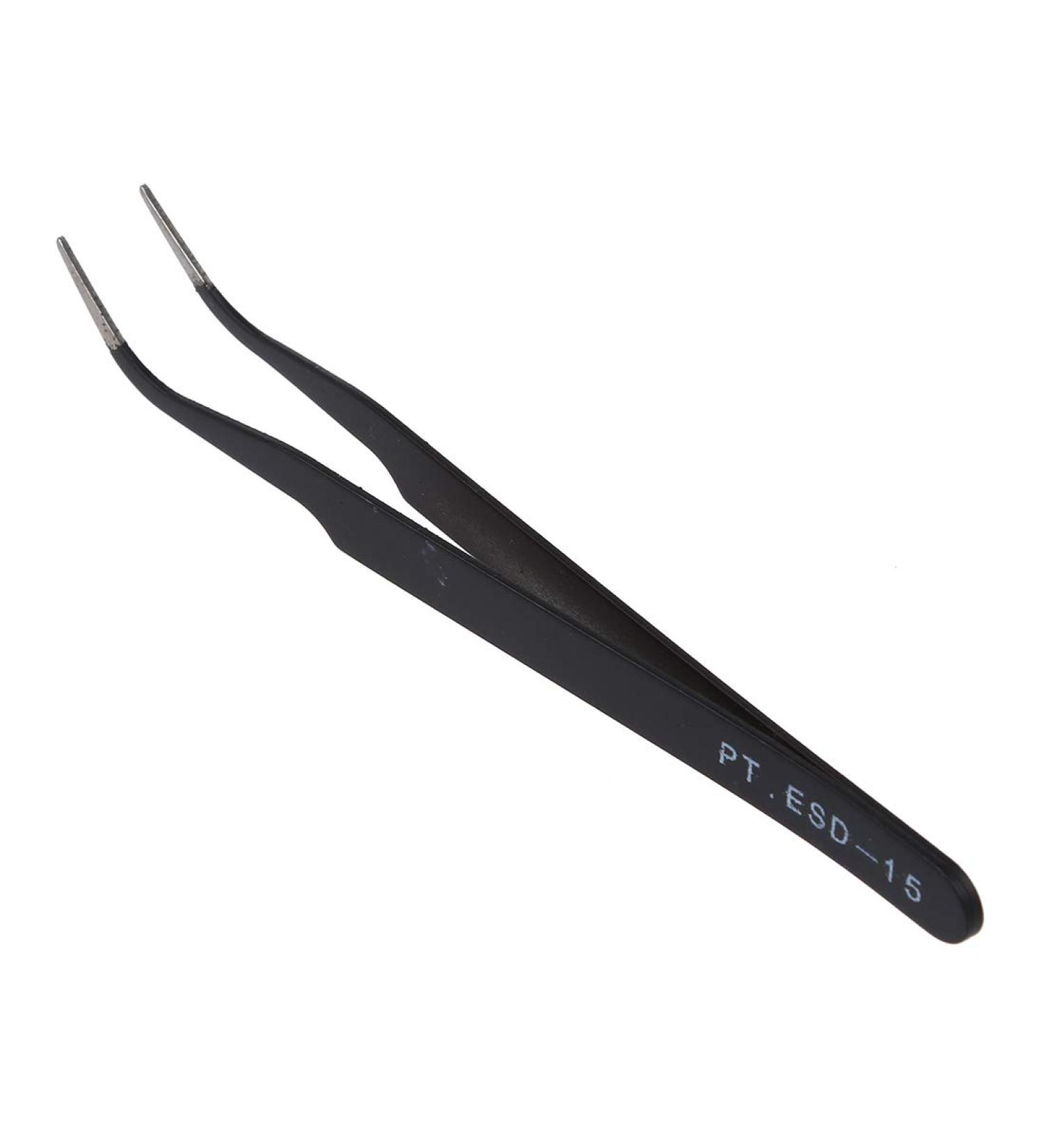 Spactz Curved Tweezers for Jewelers & Crafts - Perfect for Beading & Hobby Projects | International Shipping - Buy Online on GoSupps.com