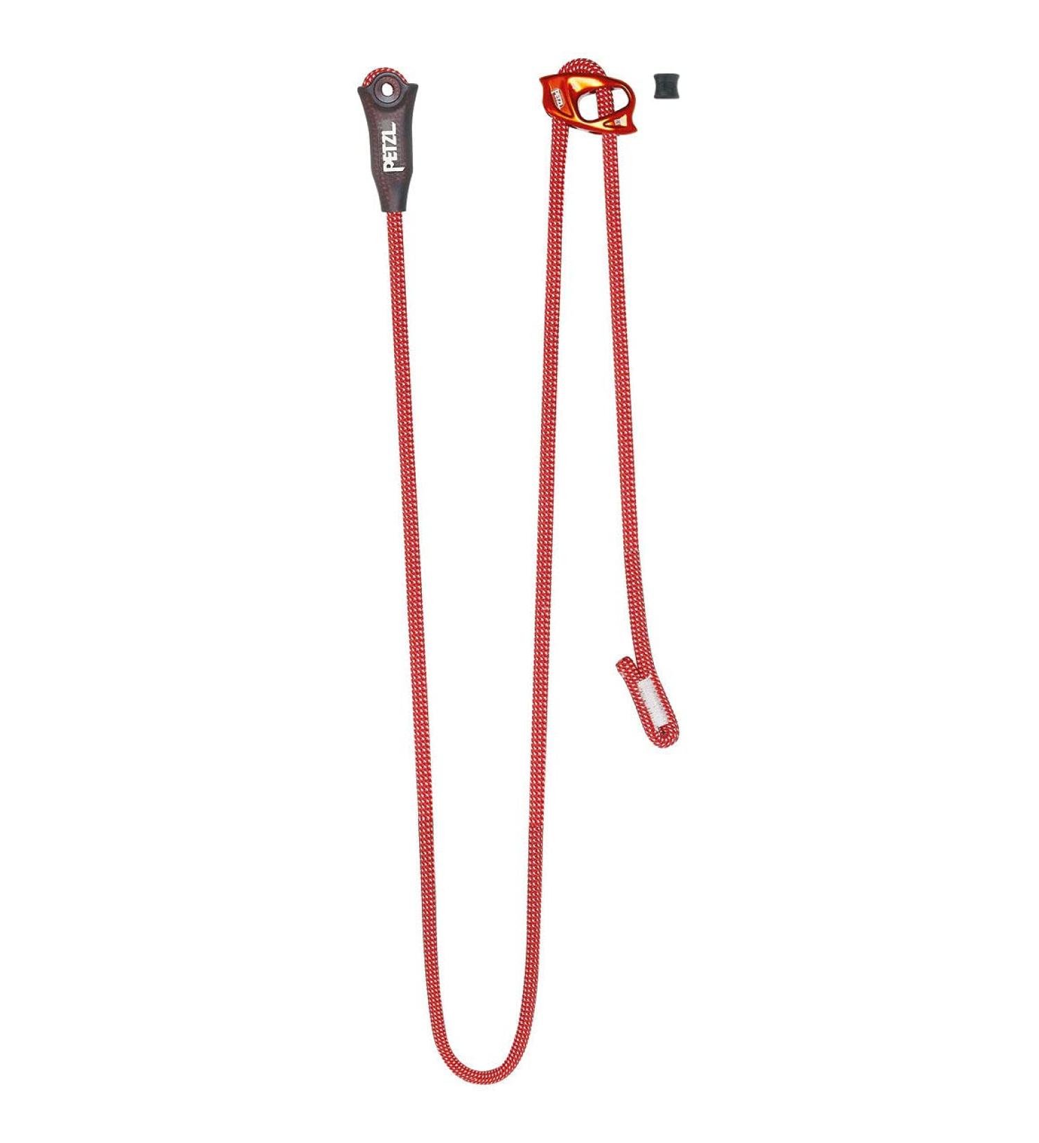 Petzl Dual Connect Adjust Self-Belay Lanyard - 95cm Unisex Adult Orange | International Shipping Available - Buy Online on GoSupps.com