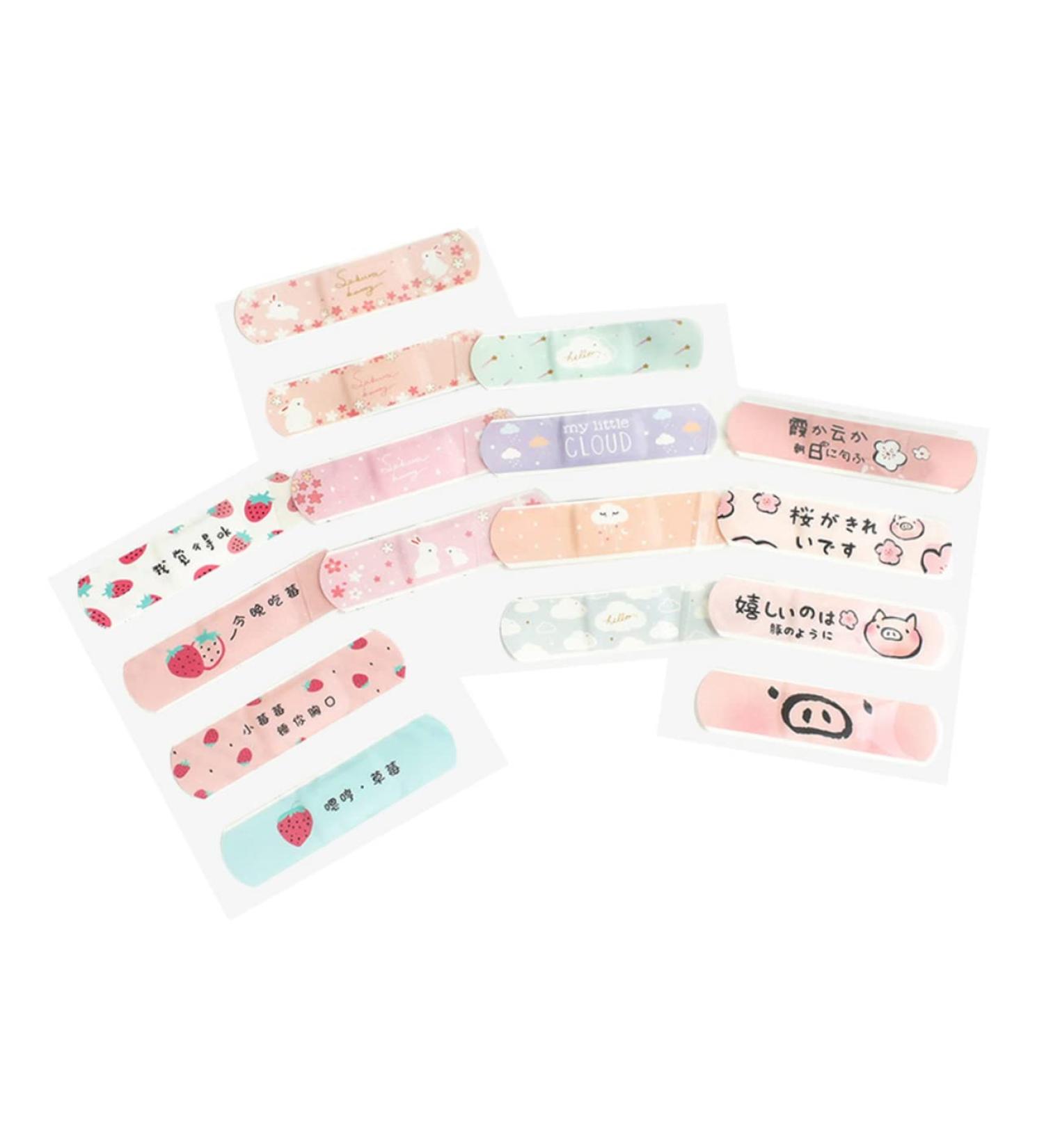 Buy Waterproof Adhesive Hemostasis Bandages - Cartoon Breathable Plaster for Wounds | International Shipping Available - Buy Online on GoSupps.com