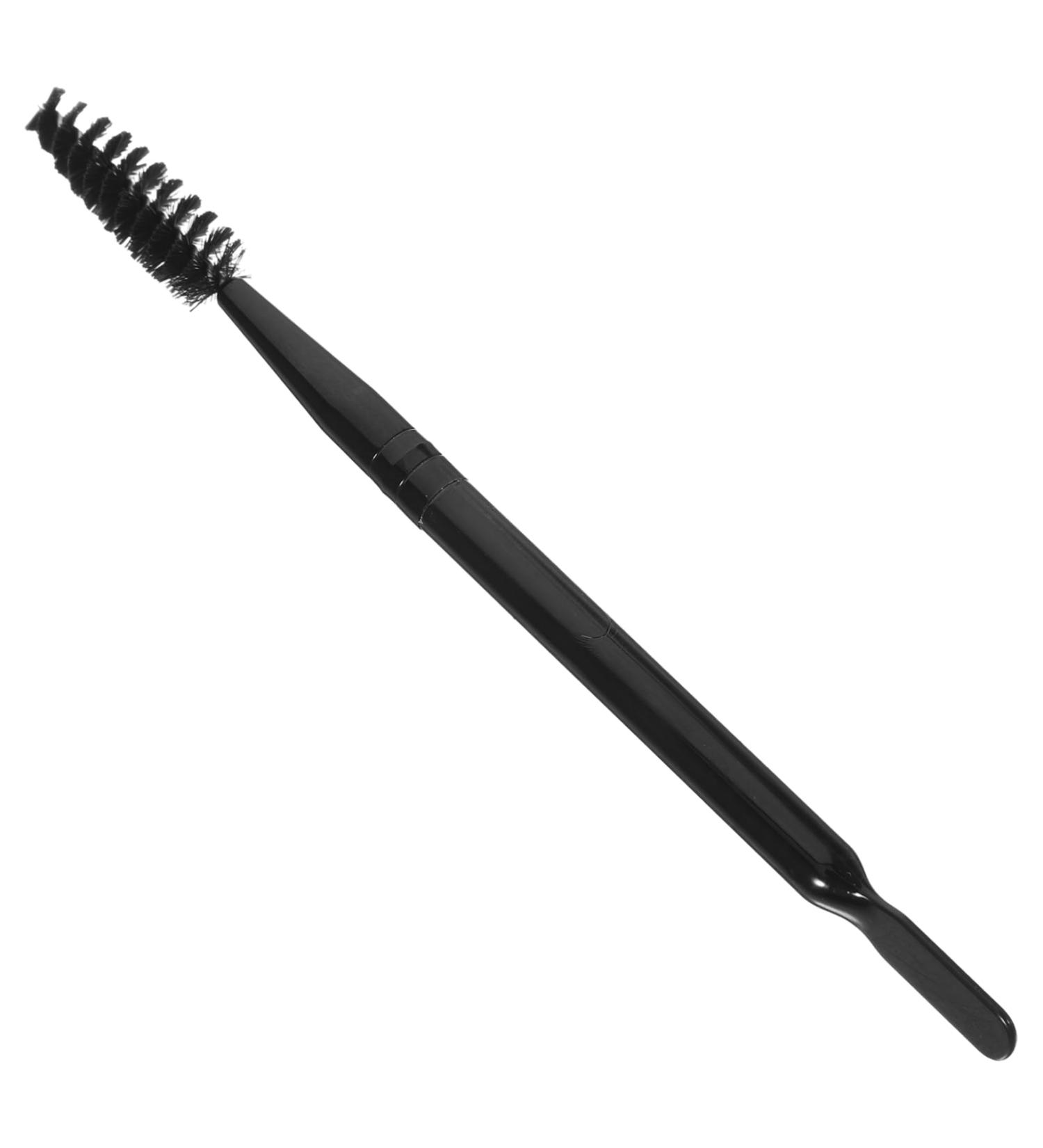 minkissy 1pc Eyelash Brush Eyebrow Brush for Women Makeup Brush for Eyebrow Professional Eyebrow Brush Beauty Brush for Eyebrow Mascara Brush Make up Wooden Eye Shadow Brush M Black - Buy Online on GoSupps.com