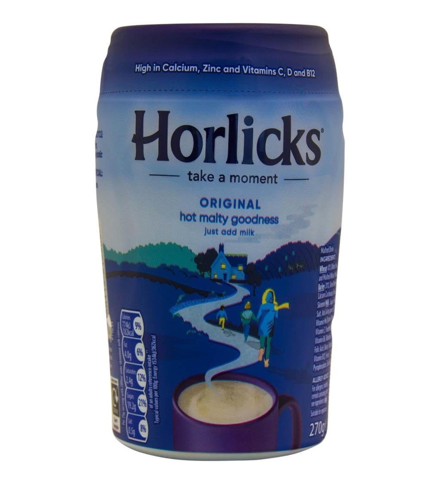 Horlicks Original 270g - Case of 6